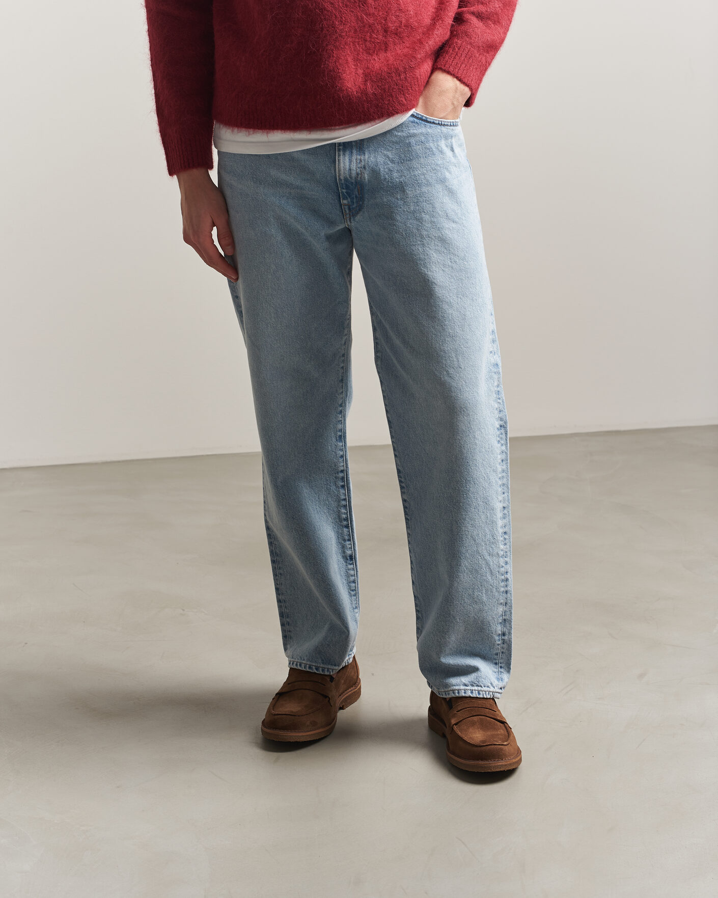 Herr | Loafers | Astorflex | Mokaflex Loafers Dark Khaki Suede