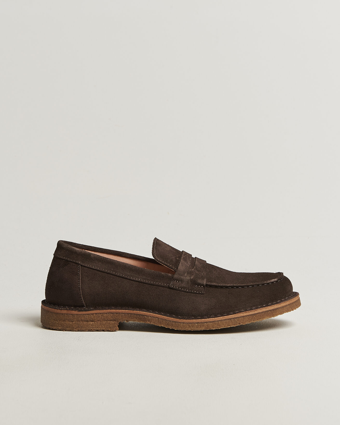Herr | Loafers | Astorflex | Mokaflex Loafers Dark Brown Suede