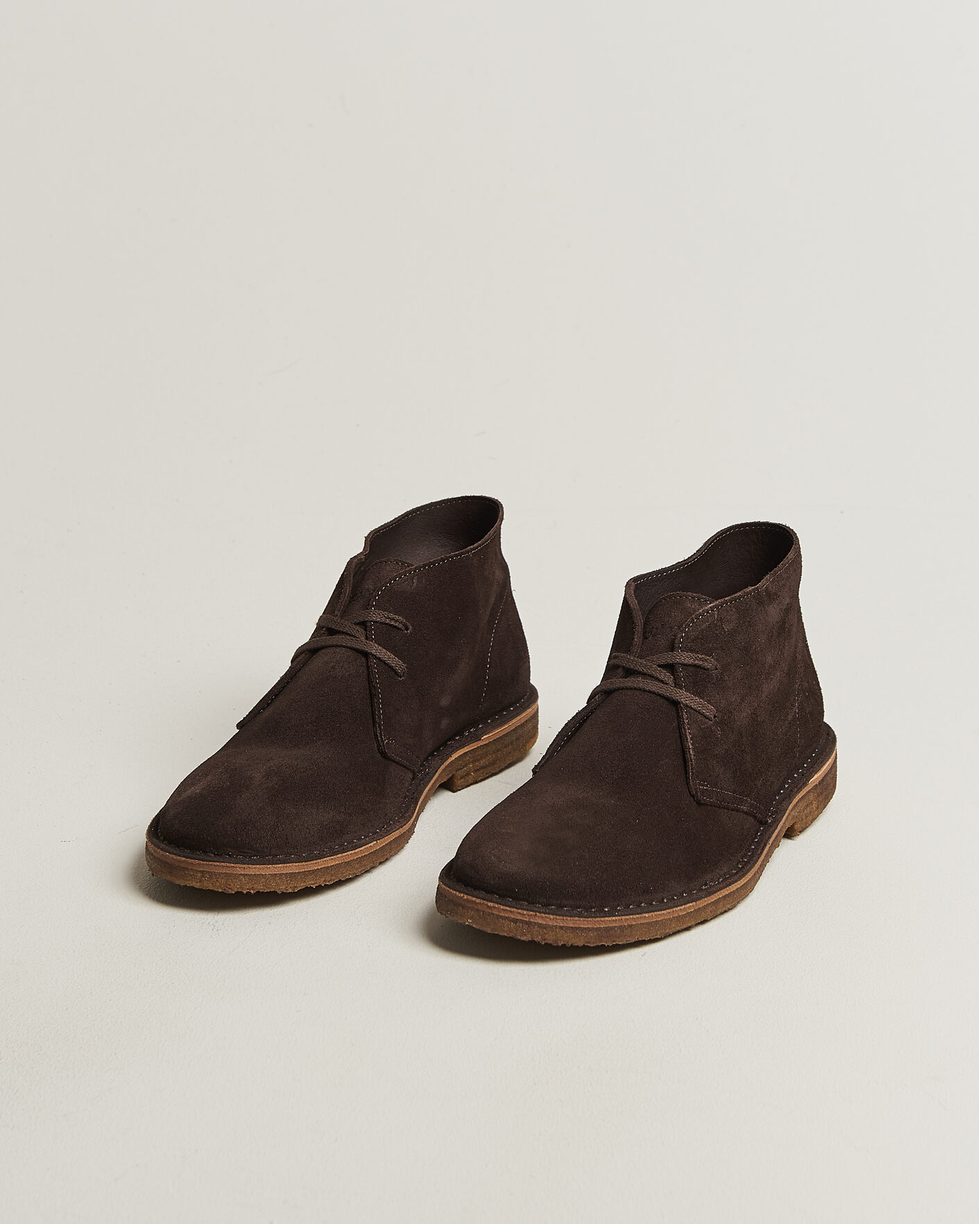Herr | Kängor | Astorflex | Montflex Chukka Boots Dark Brown Suede