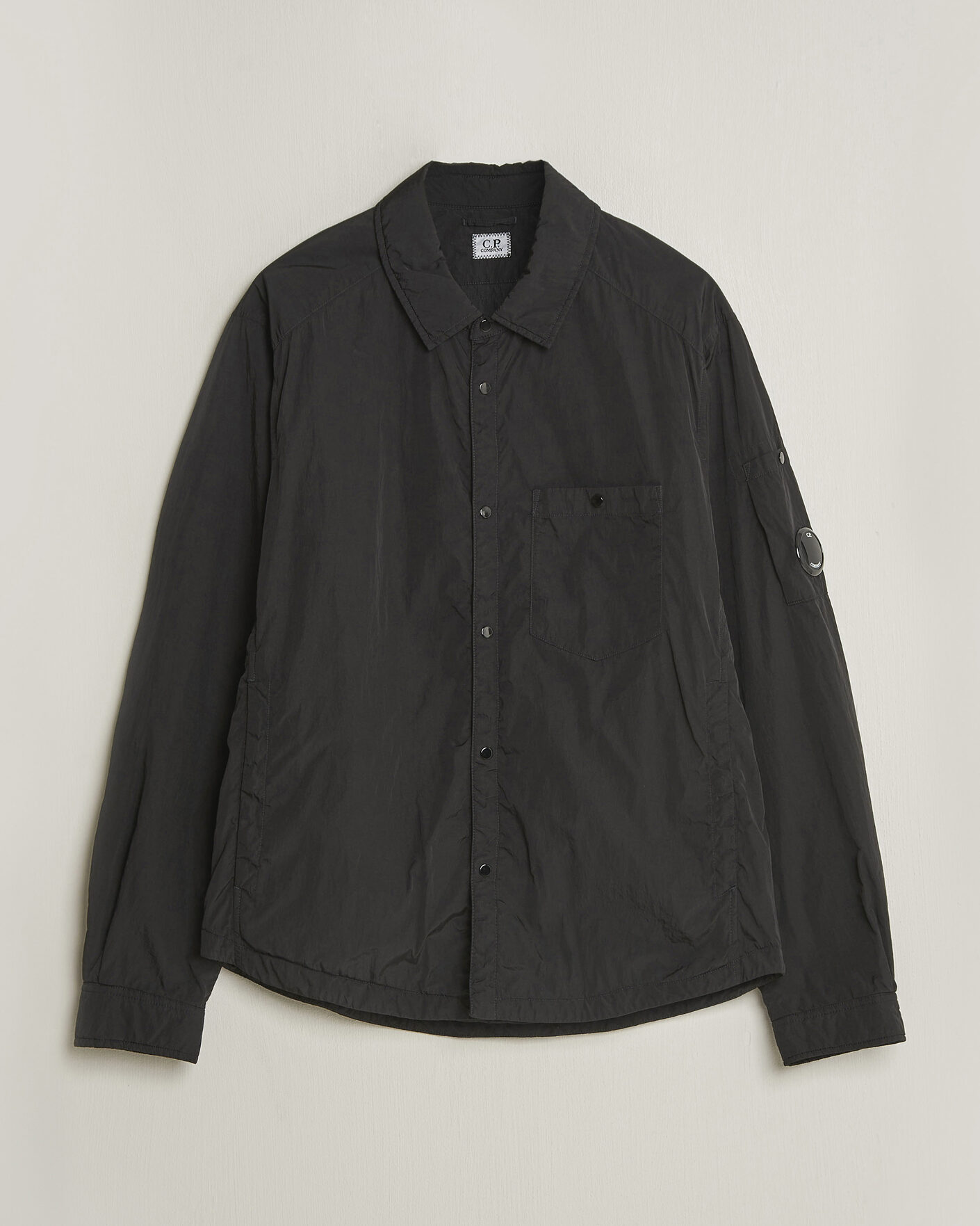 Herr | Jackor | C.P. Company | Chrome R Padded Shirt Jacket Black