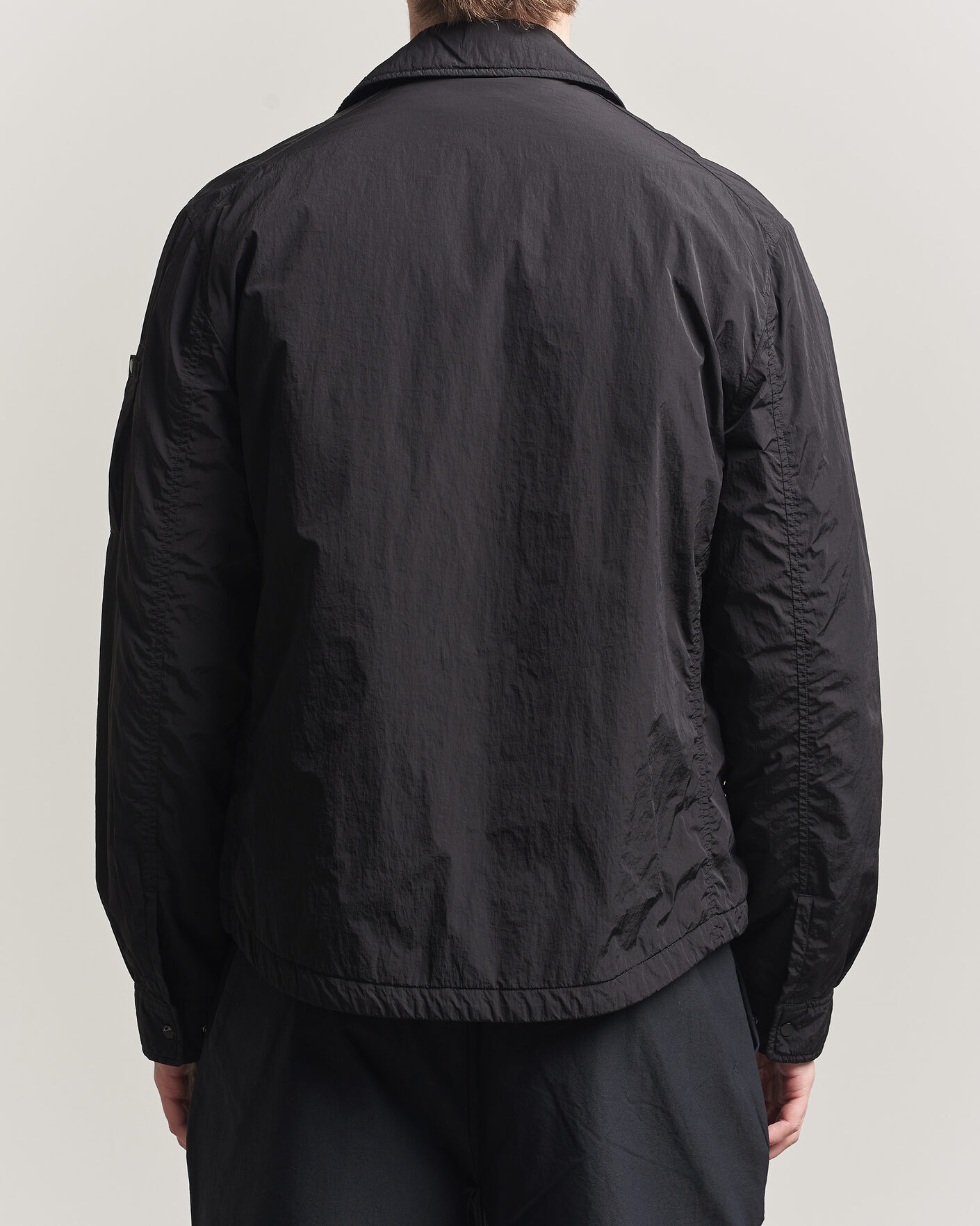 Herr | Jackor | C.P. Company | Chrome R Padded Shirt Jacket Black