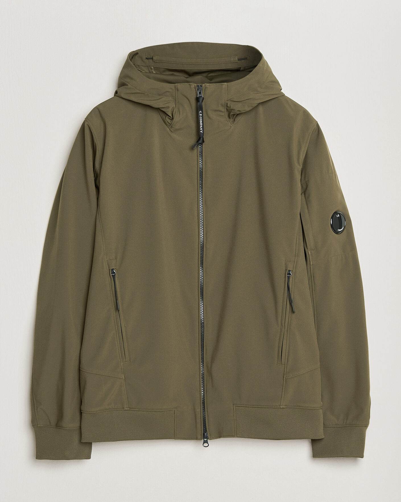 Herr | Jackor | C.P. Company | Shell R Hooded Jacket Dark Green