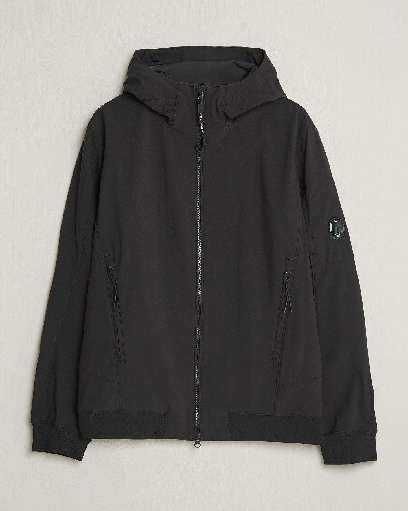 Herr | Jackor | C.P. Company | Shell R Hooded Jacket Black