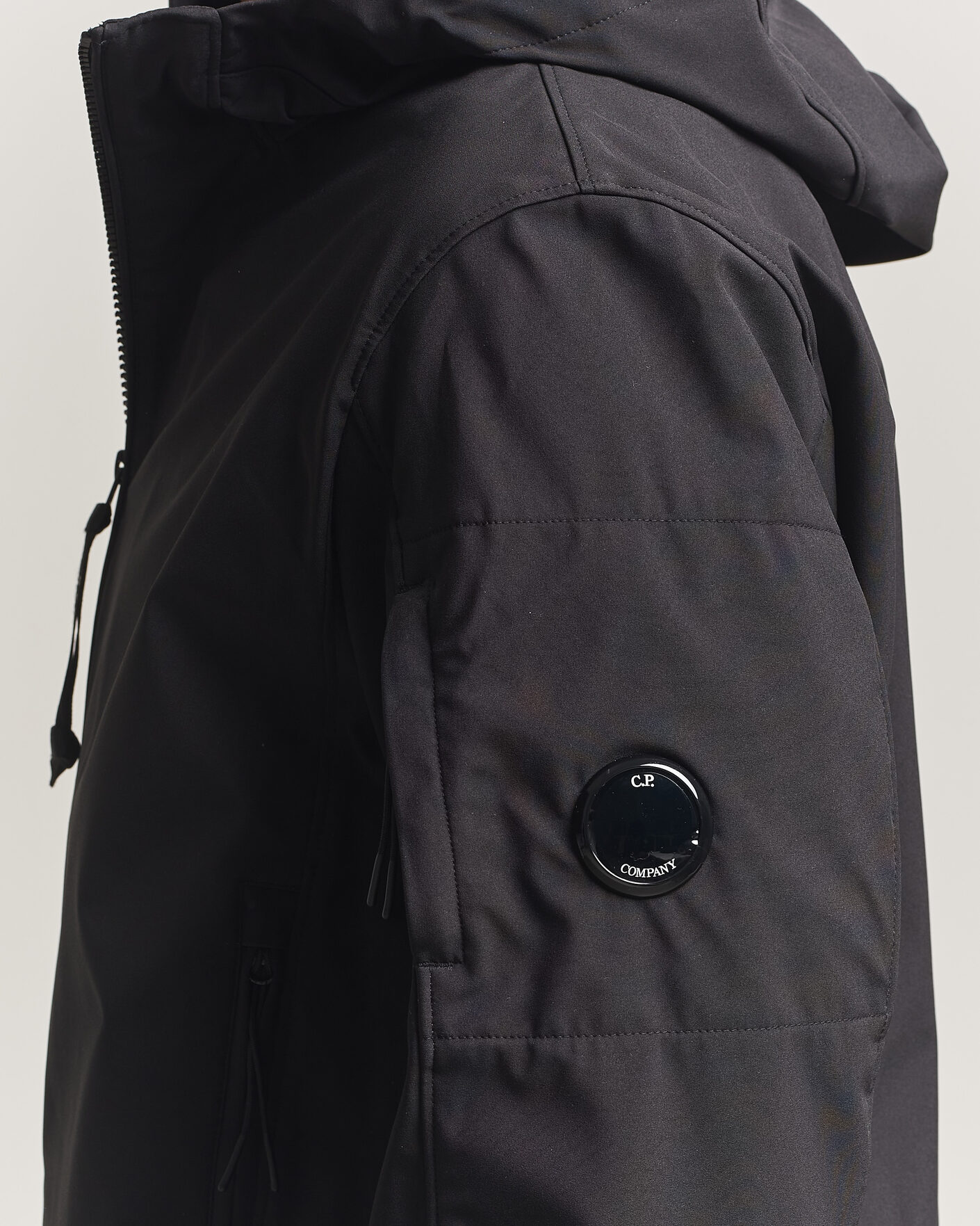 Herr | Jackor | C.P. Company | Shell R Hooded Jacket Black