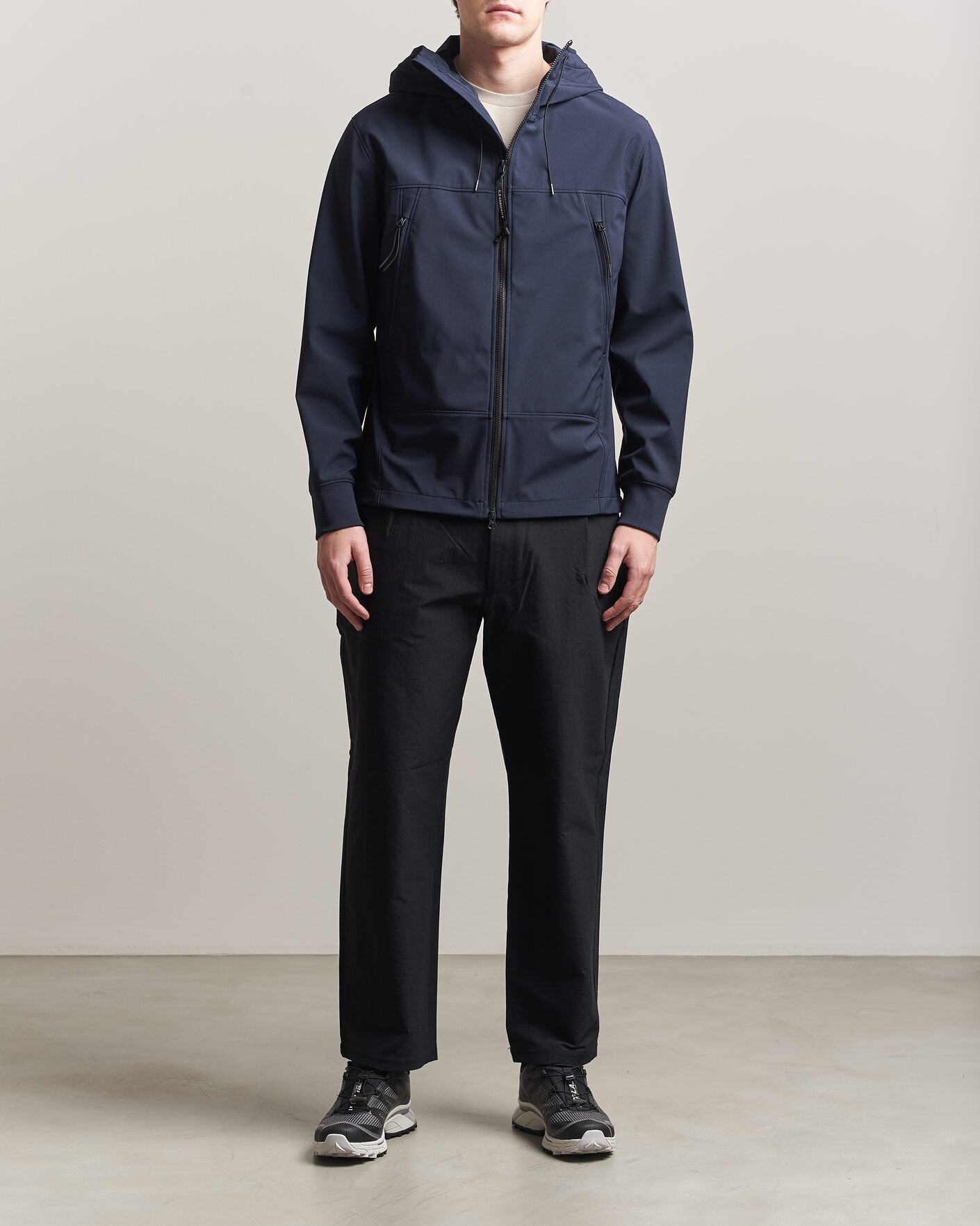 Herr | Jackor | C.P. Company | Shell-R Goggle Hood Jacket Navy
