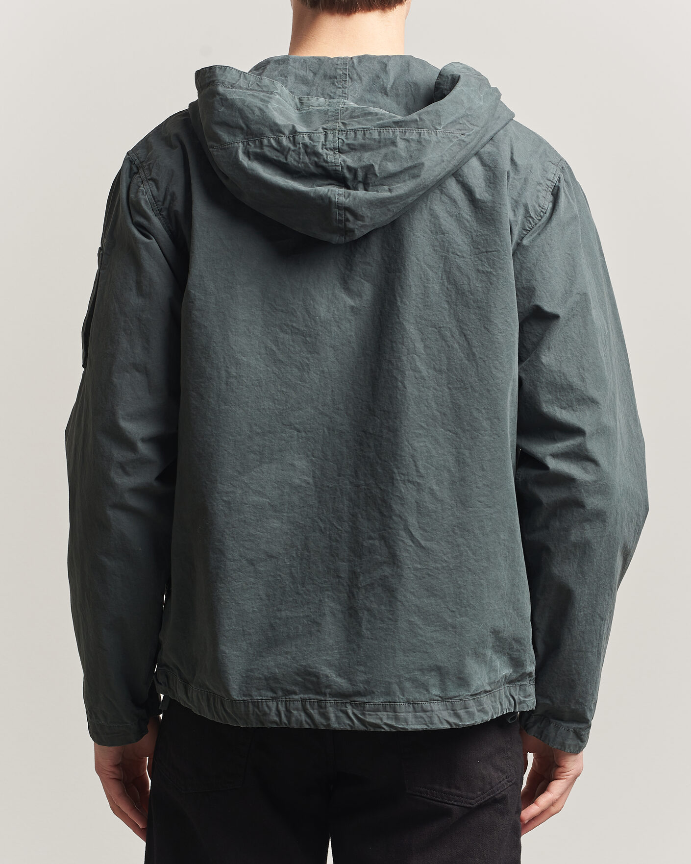 Herr | Jackor | C.P. Company | Micro Reps Hooded Jacket Dark Grey