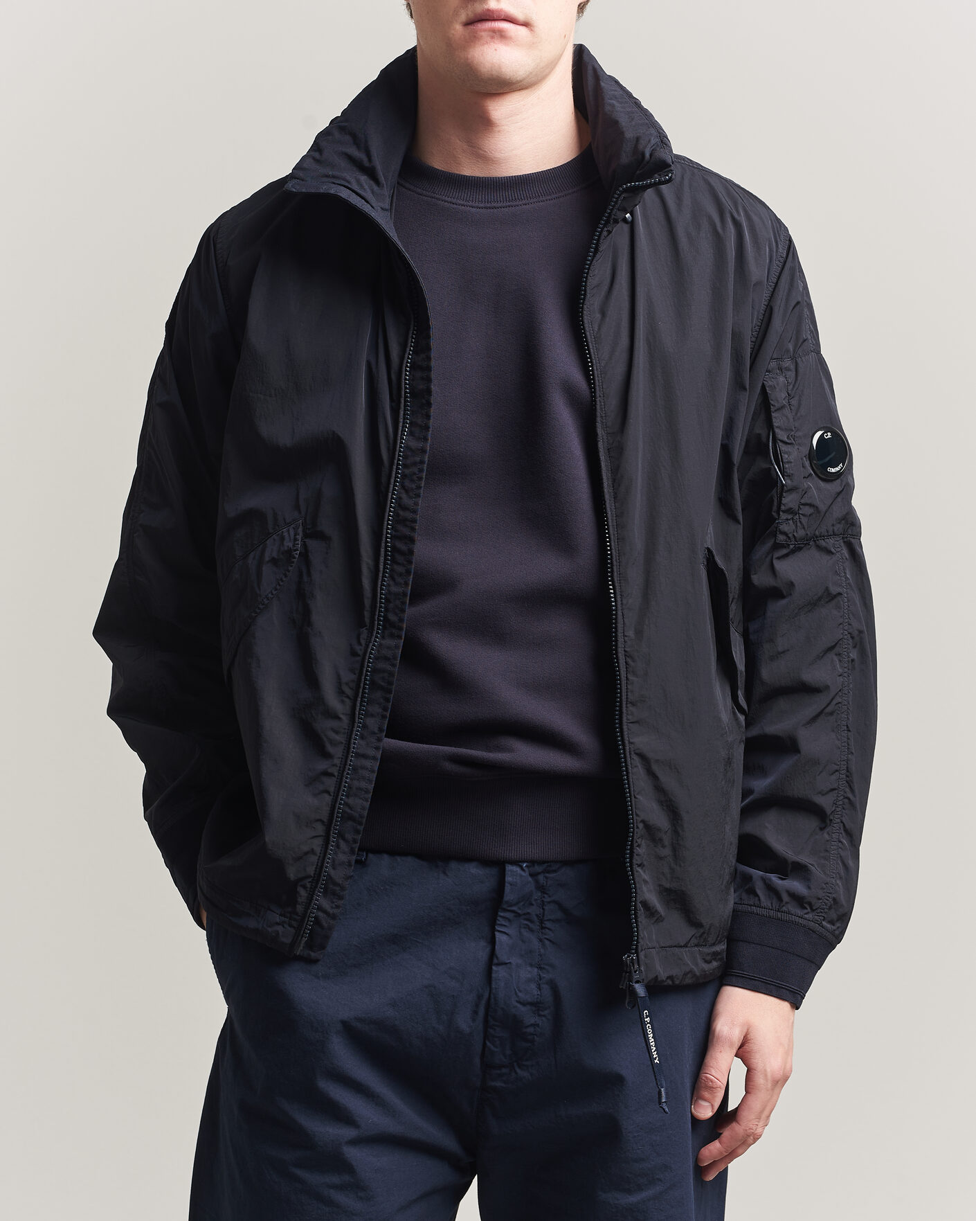 Herr | Jackor | C.P. Company | Chrome R Coach Jacket Navy