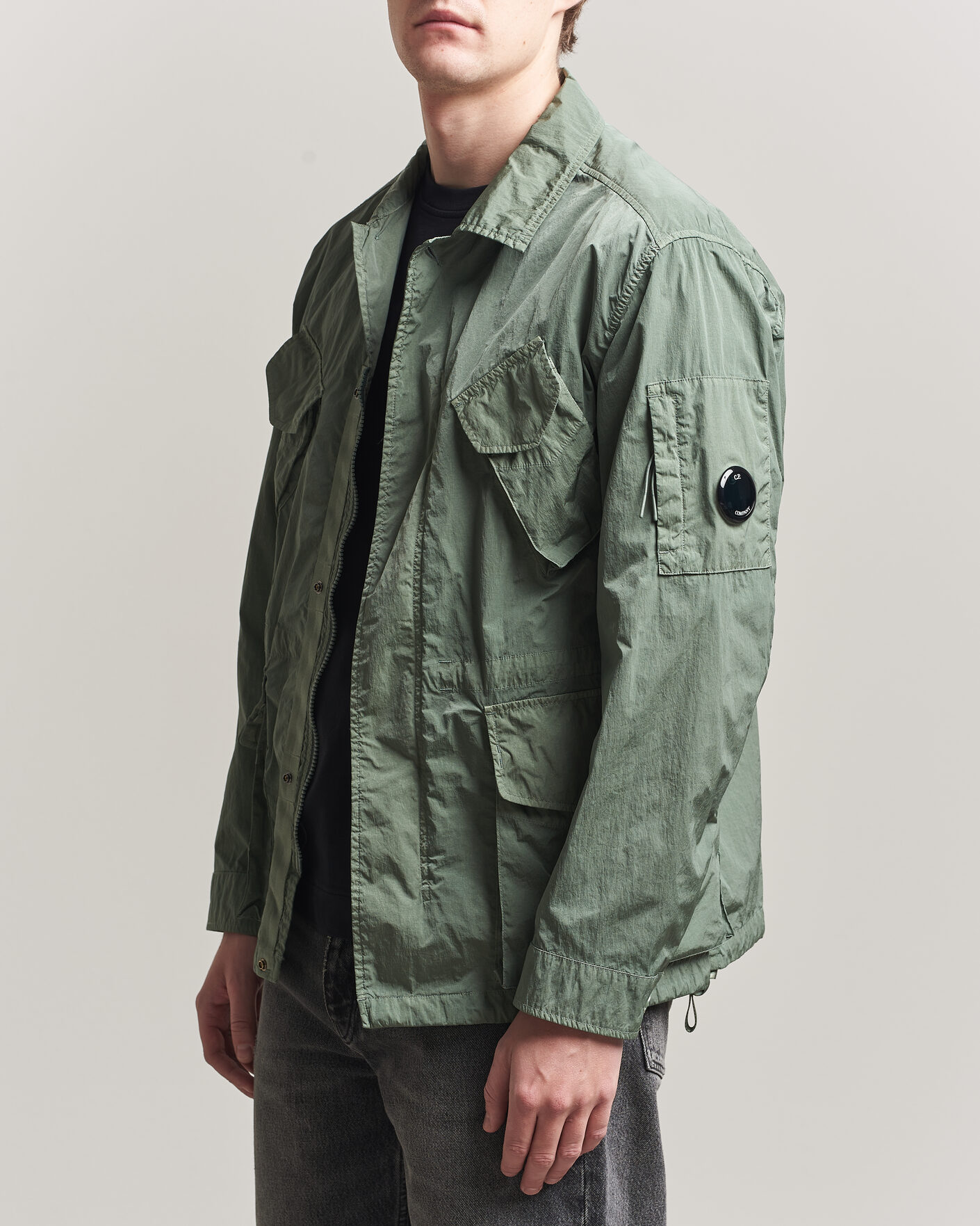 Herr | Jackor | C.P. Company | Heavy Chrome R Jungle Jacket Green