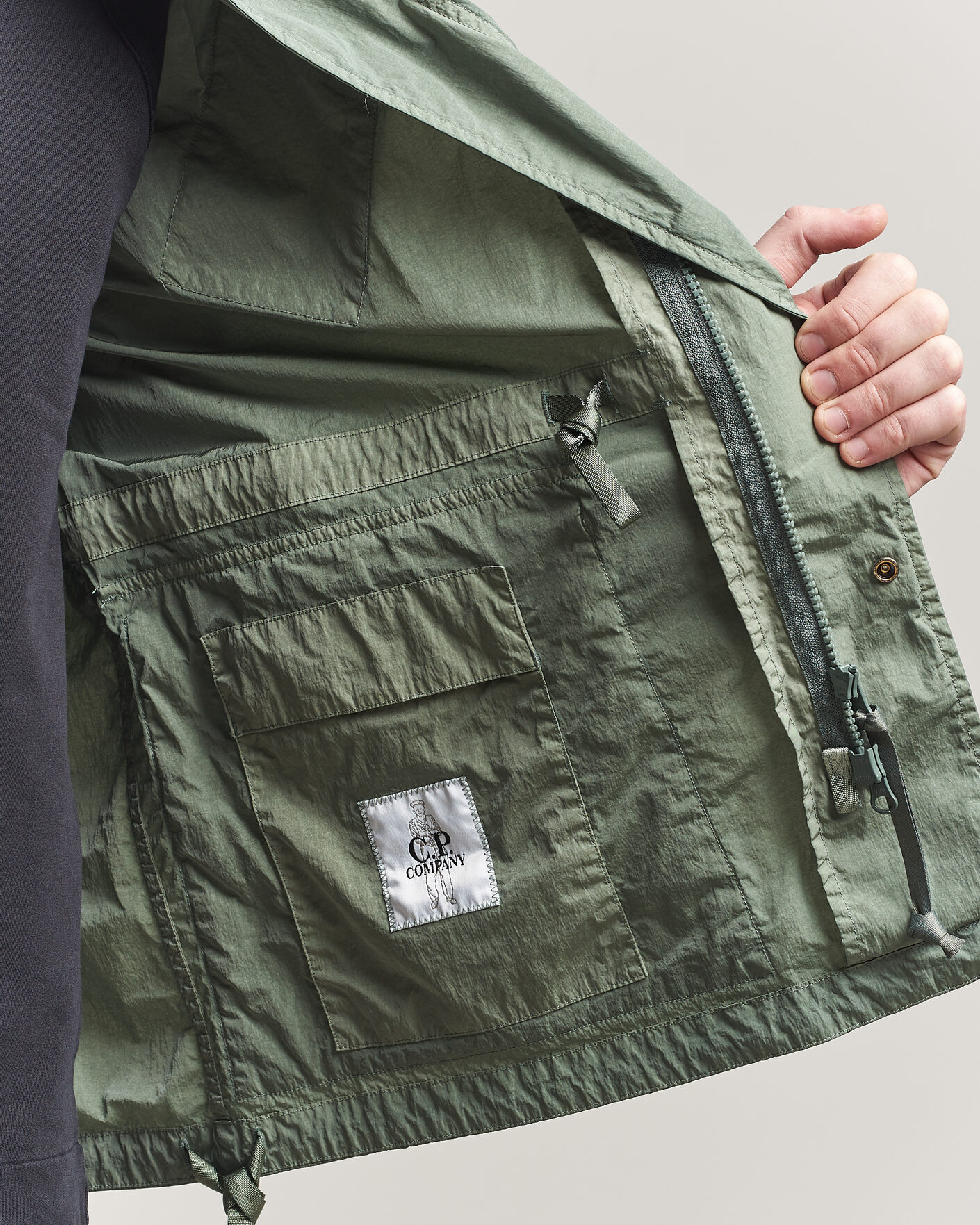 Herr | Jackor | C.P. Company | Heavy Chrome R Jungle Jacket Green