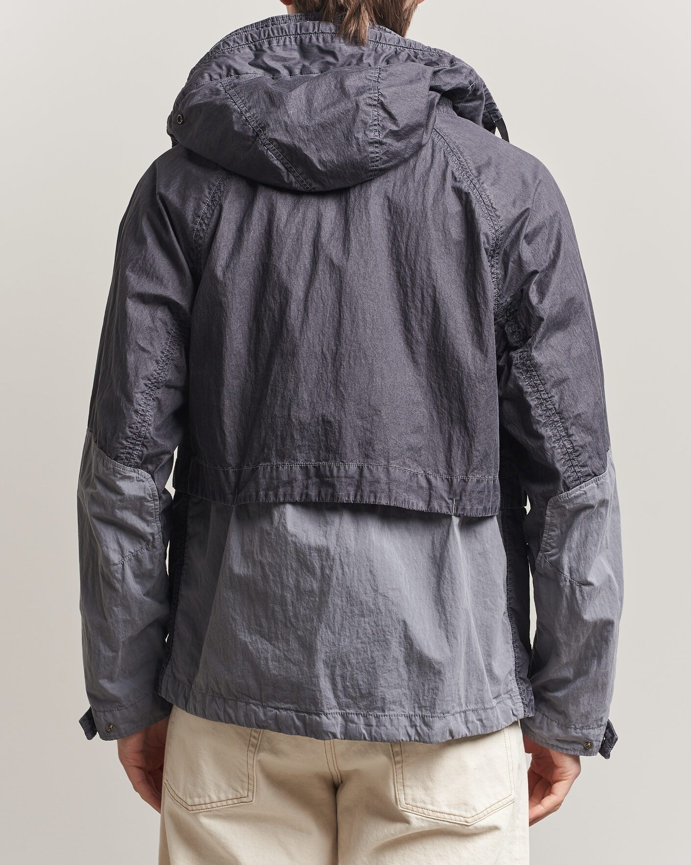 Herr | Jackor | C.P. Company | 50 Fili Wax Hood Jacket Black