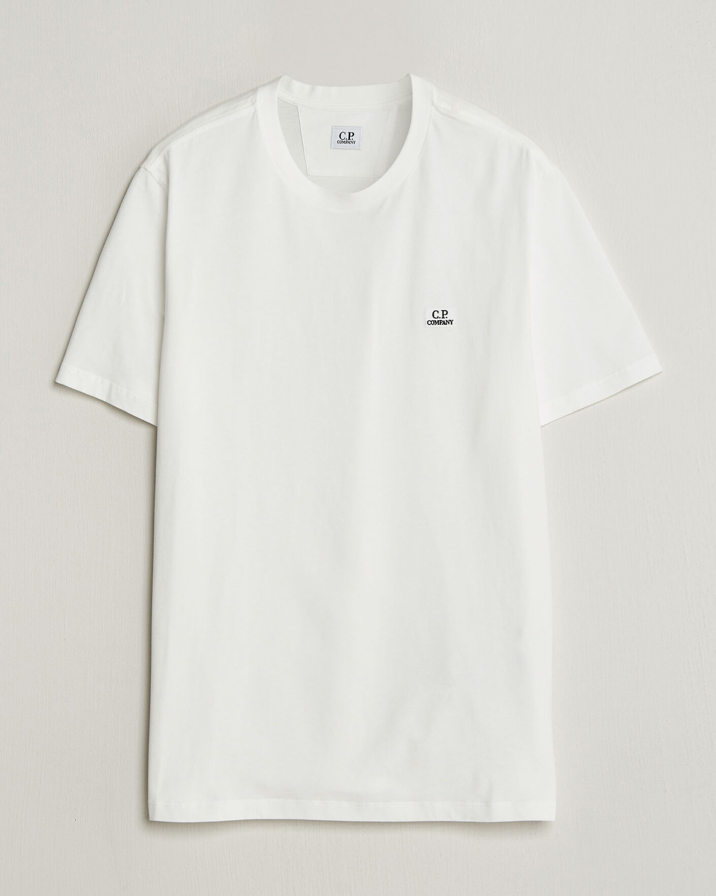 Herr | T-Shirts | C.P. Company | Short Sleeve Small Logo T-Shirt White