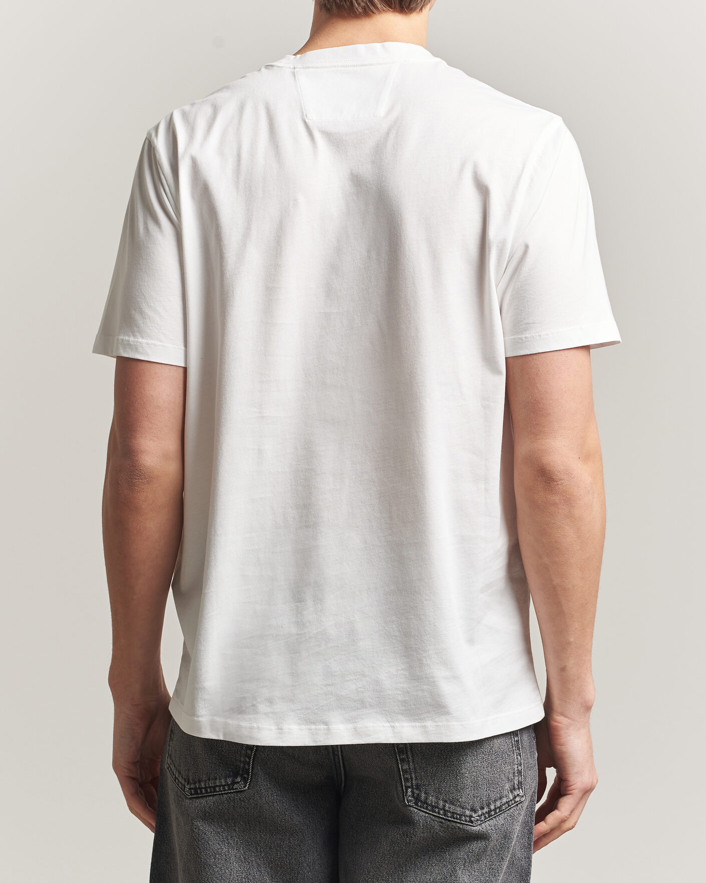 Herr | T-Shirts | C.P. Company | Short Sleeve Small Logo T-Shirt White