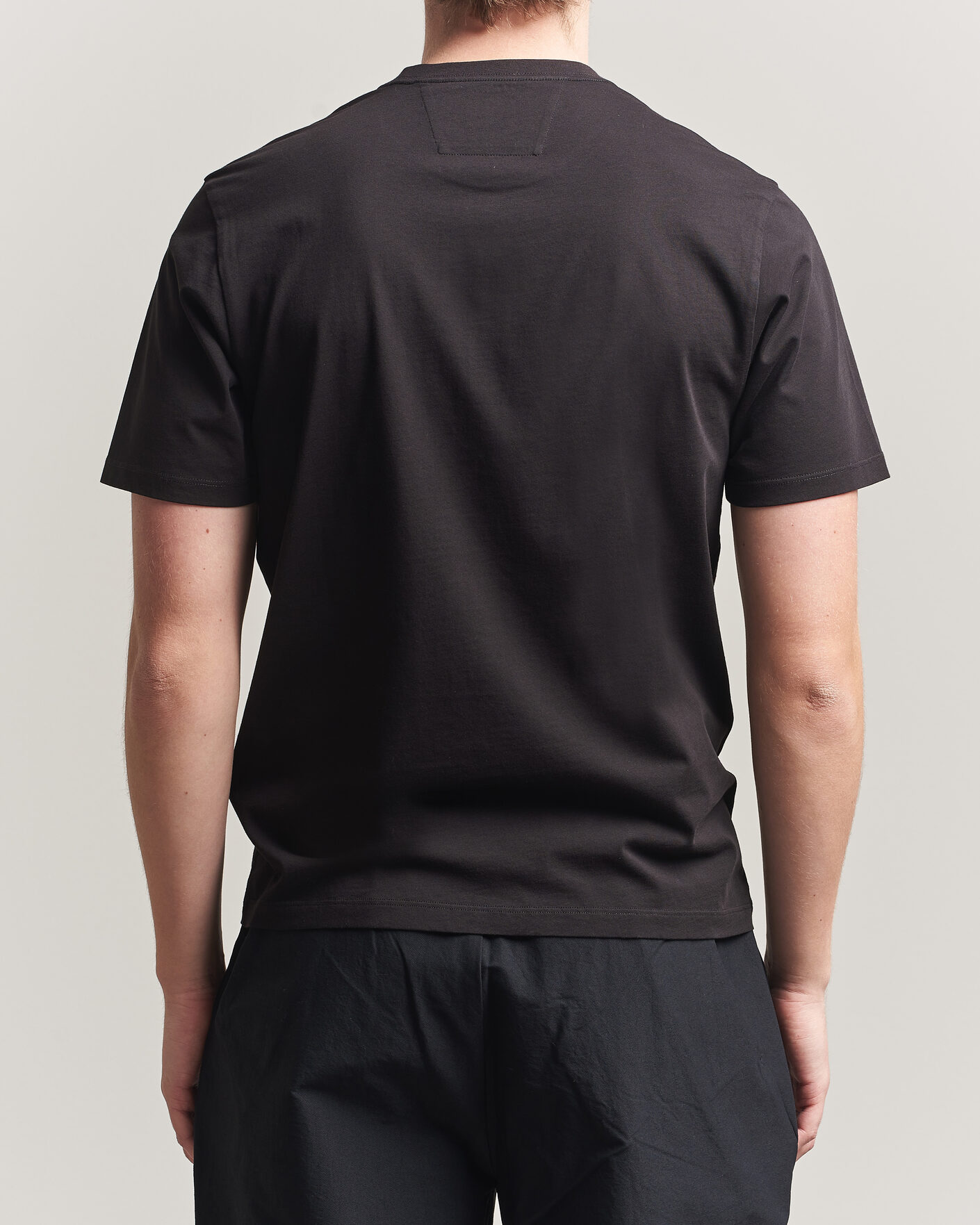 Herr | T-Shirts | C.P. Company | Short Sleeve Small Logo T-Shirt Black
