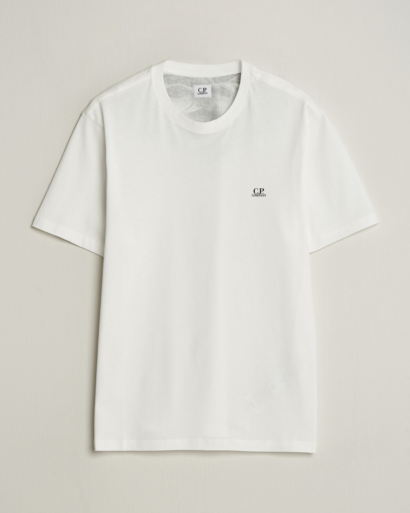 Herr | T-Shirts | C.P. Company | Short Sleeve Back Print T-Shirt White