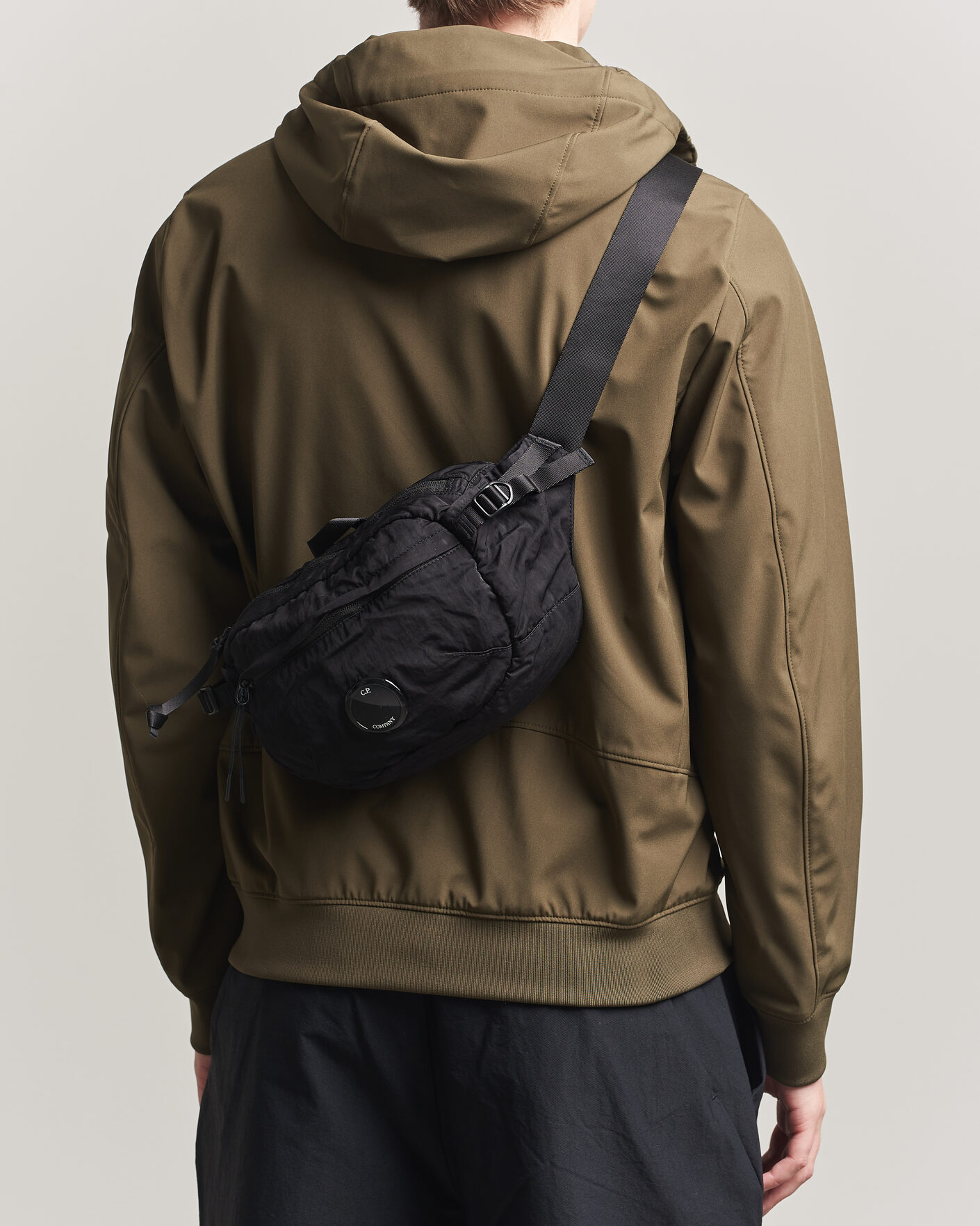 Herr | Väskor | C.P. Company | Nylon B Small Accessorie Bag Black