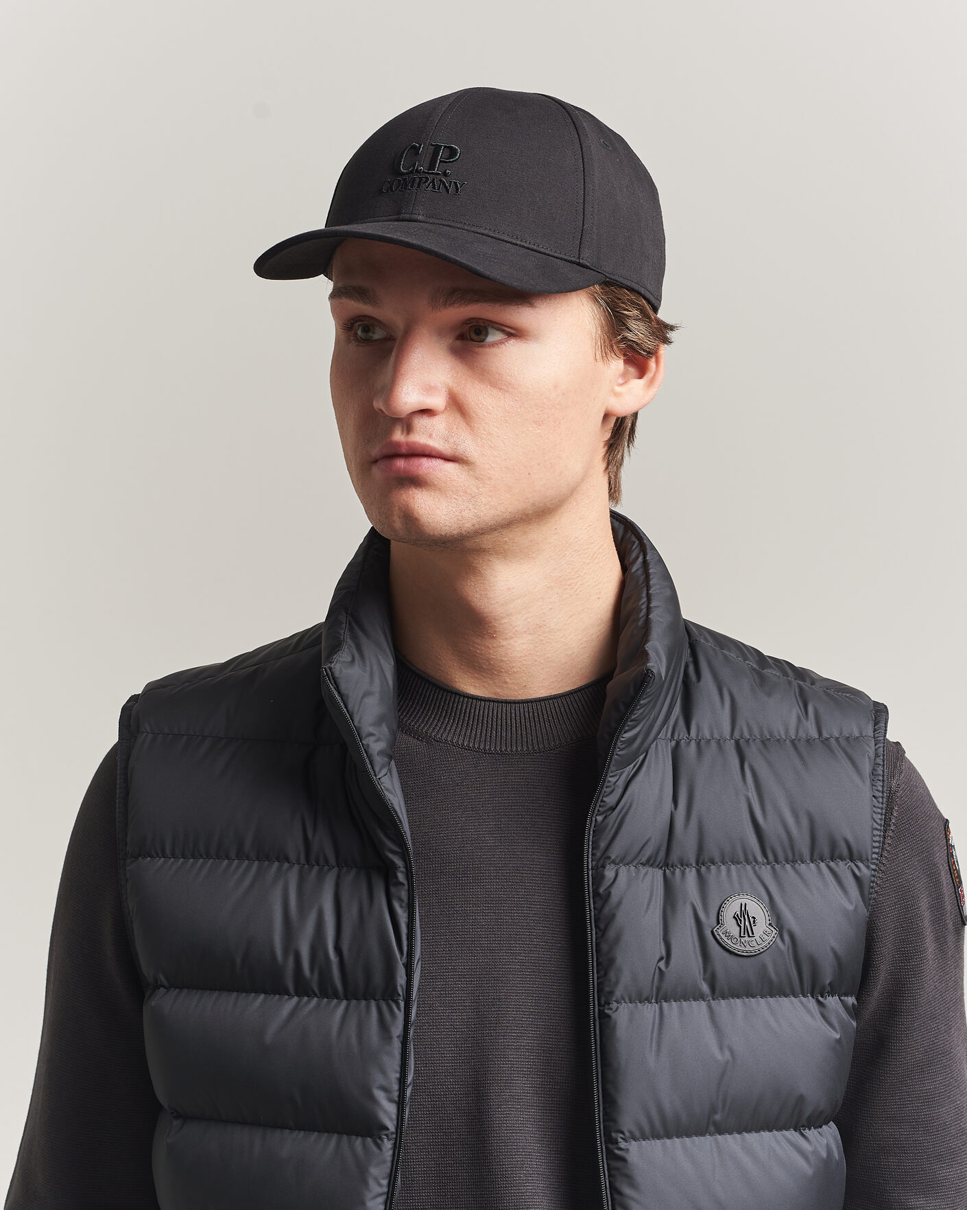 Herr | Hattar & kepsar | C.P. Company | Cotton Gabardine Cap Black
