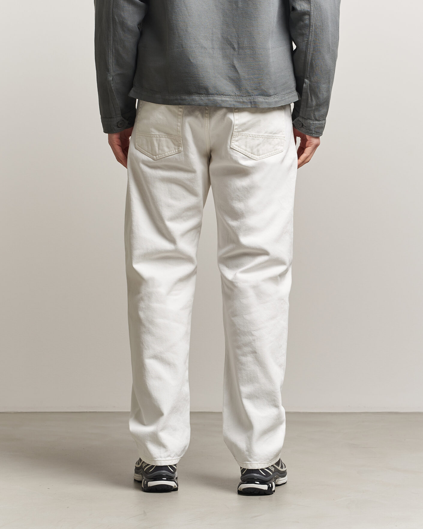 Herr | Byxor | C.P. Company | Bull Denim 10oz Jeans White
