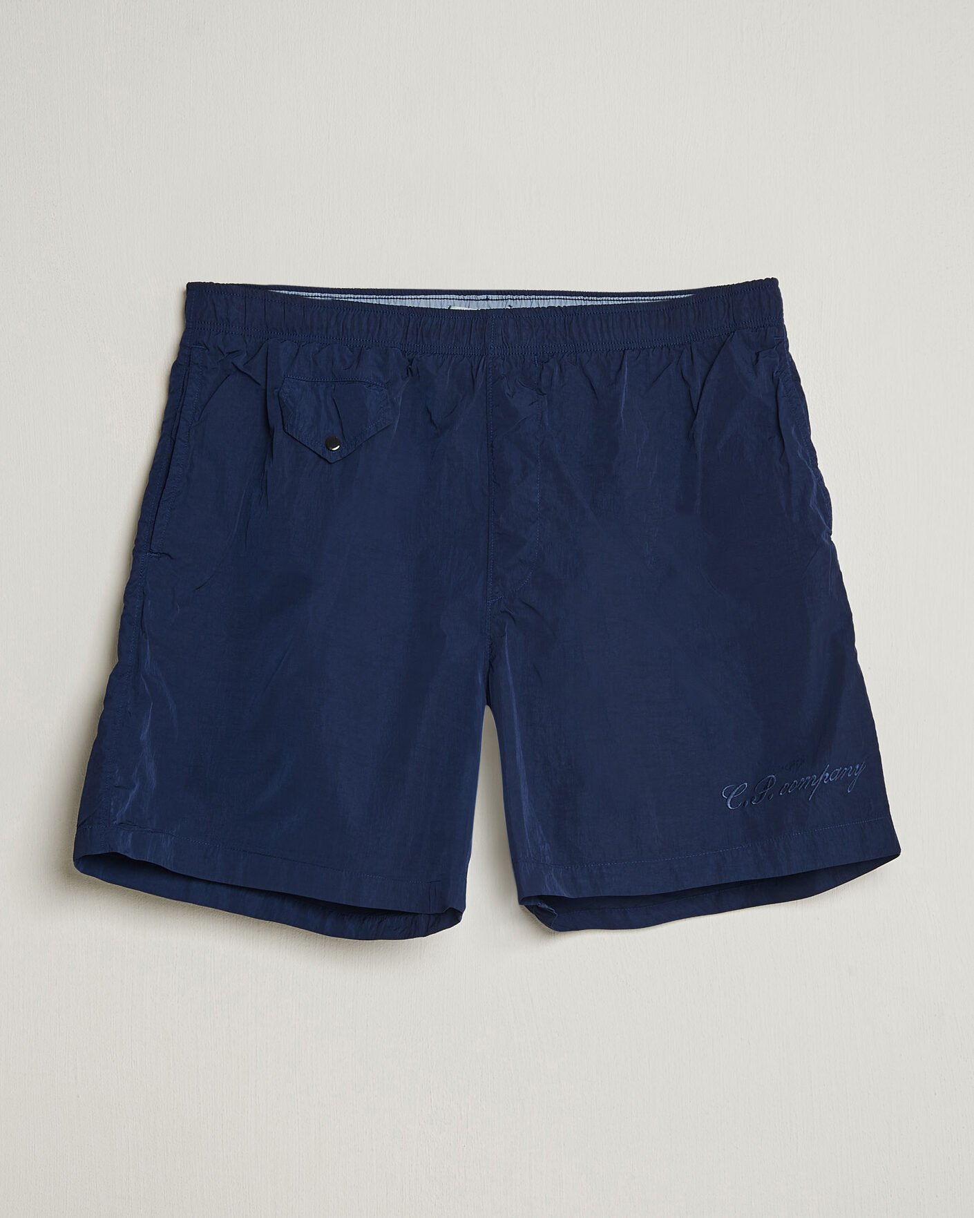 Herr | Badbyxor | C.P. Company | Eco Chrome Swimshorts Blue