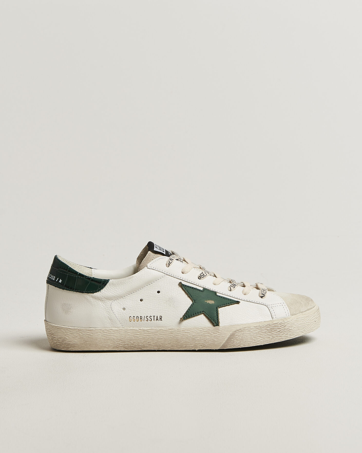Herr | Sneakers | Golden Goose | Super-Star Sneakers White/Green