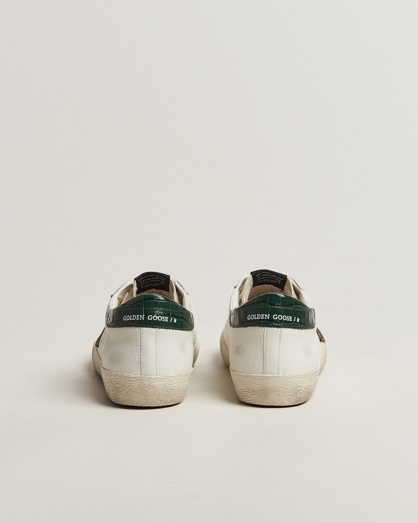 Herr | Sneakers | Golden Goose | Super-Star Sneakers White/Green