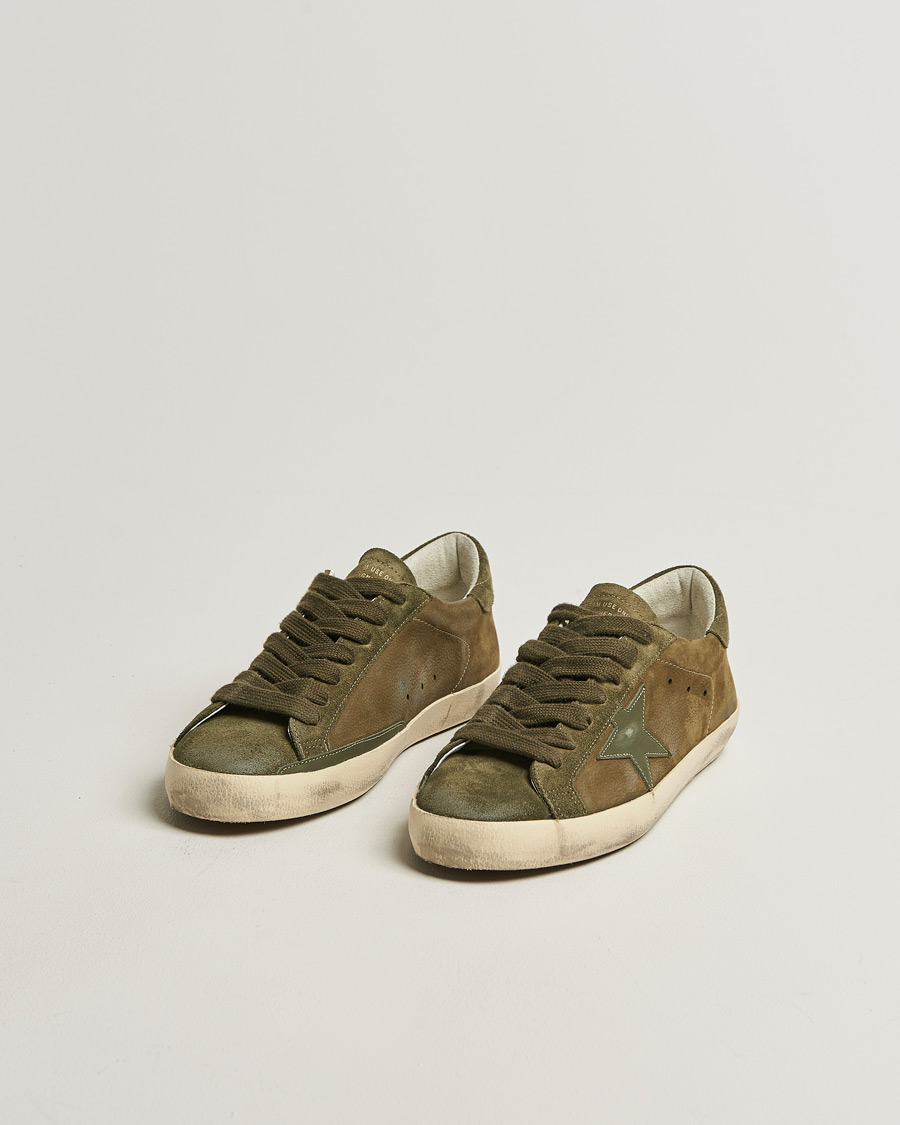 Herr | Sneakers | Golden Goose | Super-Star Sneakers Olive Night