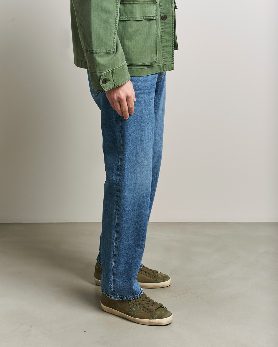 Herr | Sneakers | Golden Goose | Super-Star Sneakers Olive Night