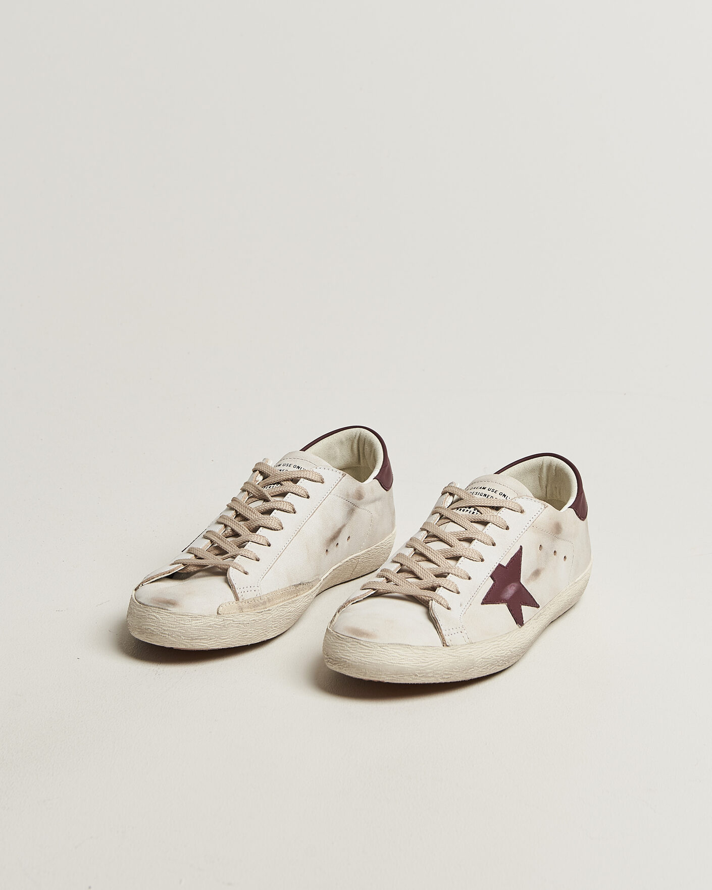 Herr | Sneakers | Golden Goose | Super-Star Sneakers White/Red