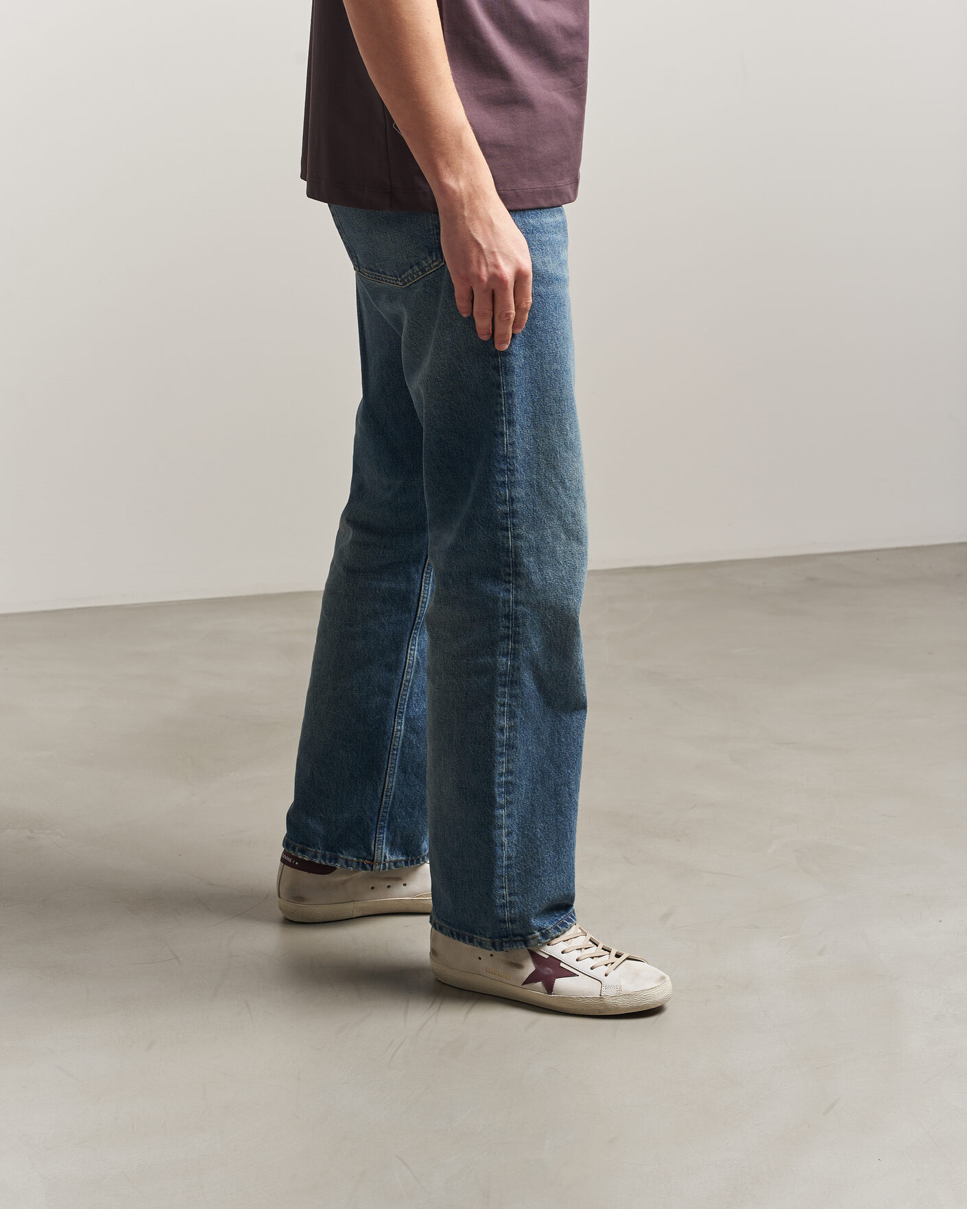 Herr | Sneakers | Golden Goose | Super-Star Sneakers White/Red