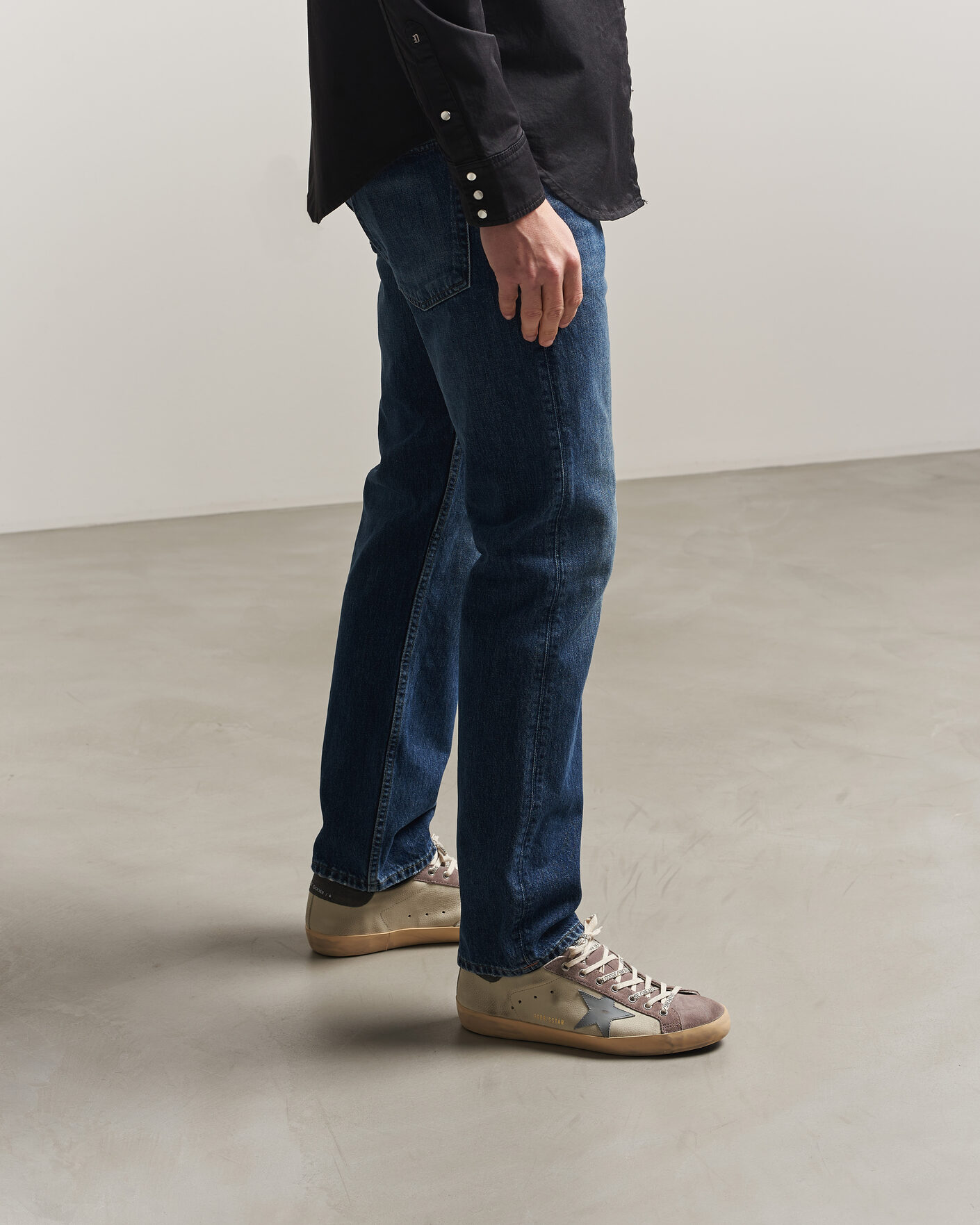 Herr | Sneakers | Golden Goose | Super-Star Sneakers Liliac Grey