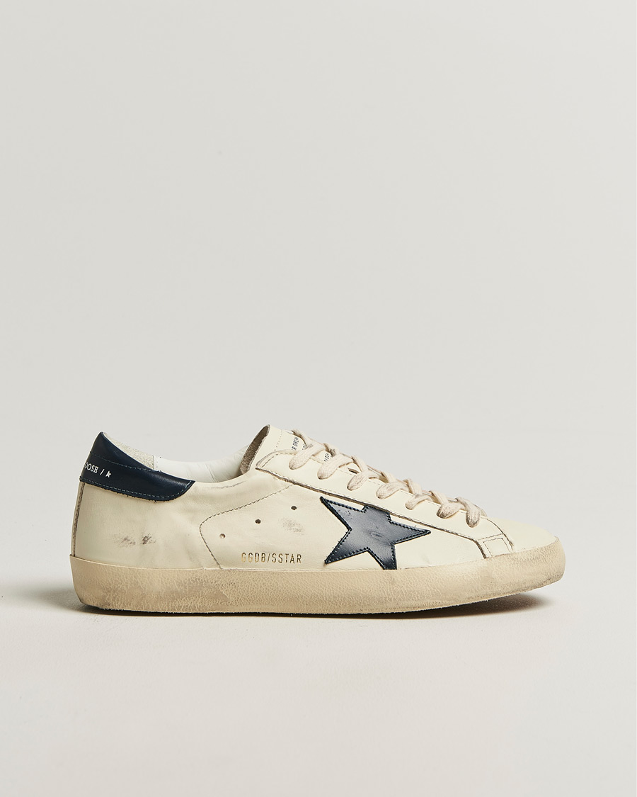 Herr | Sneakers | Golden Goose | Super-Star Sneakers Beige/Midnight