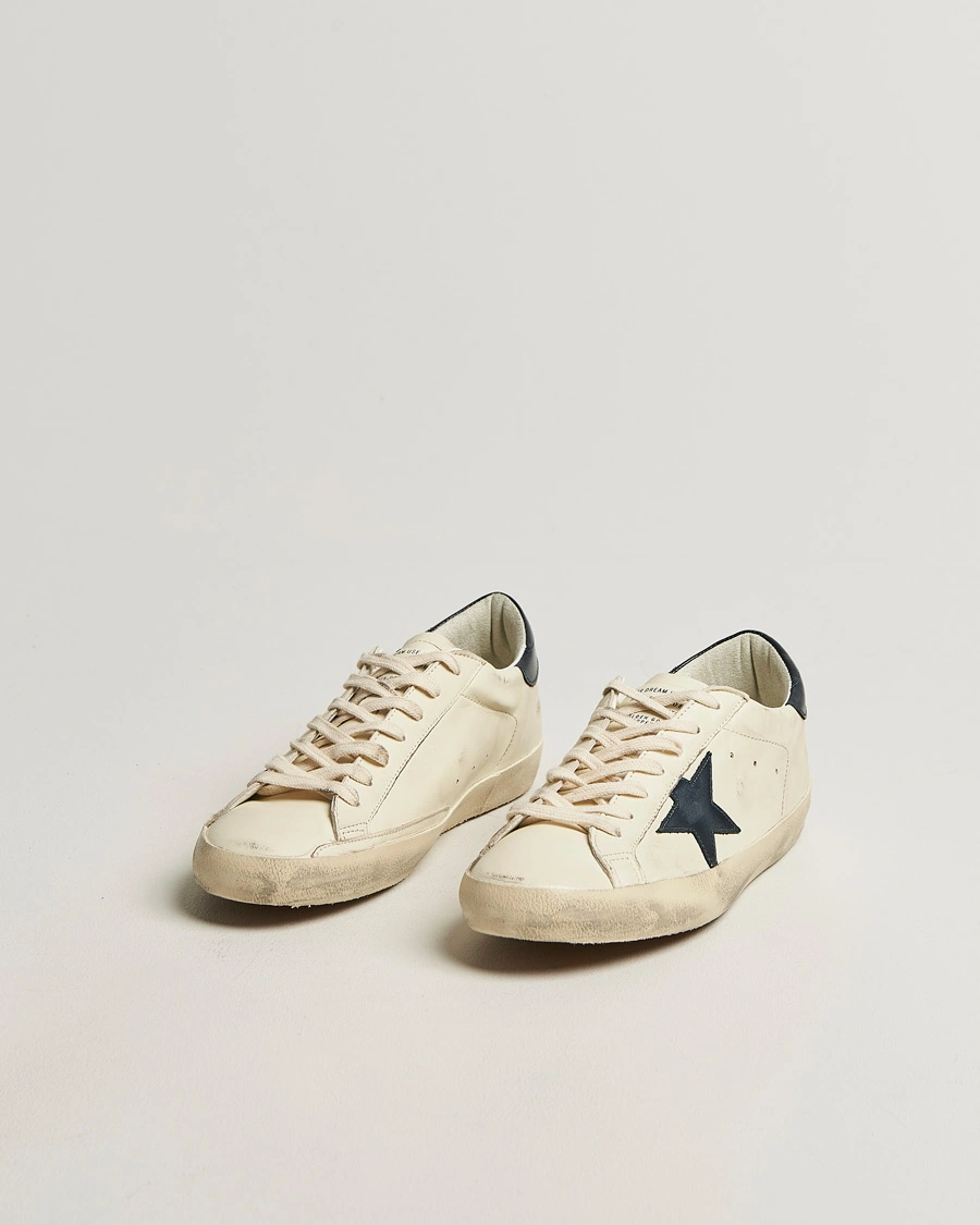 Herr | Sneakers | Golden Goose | Super-Star Sneakers Beige/Midnight