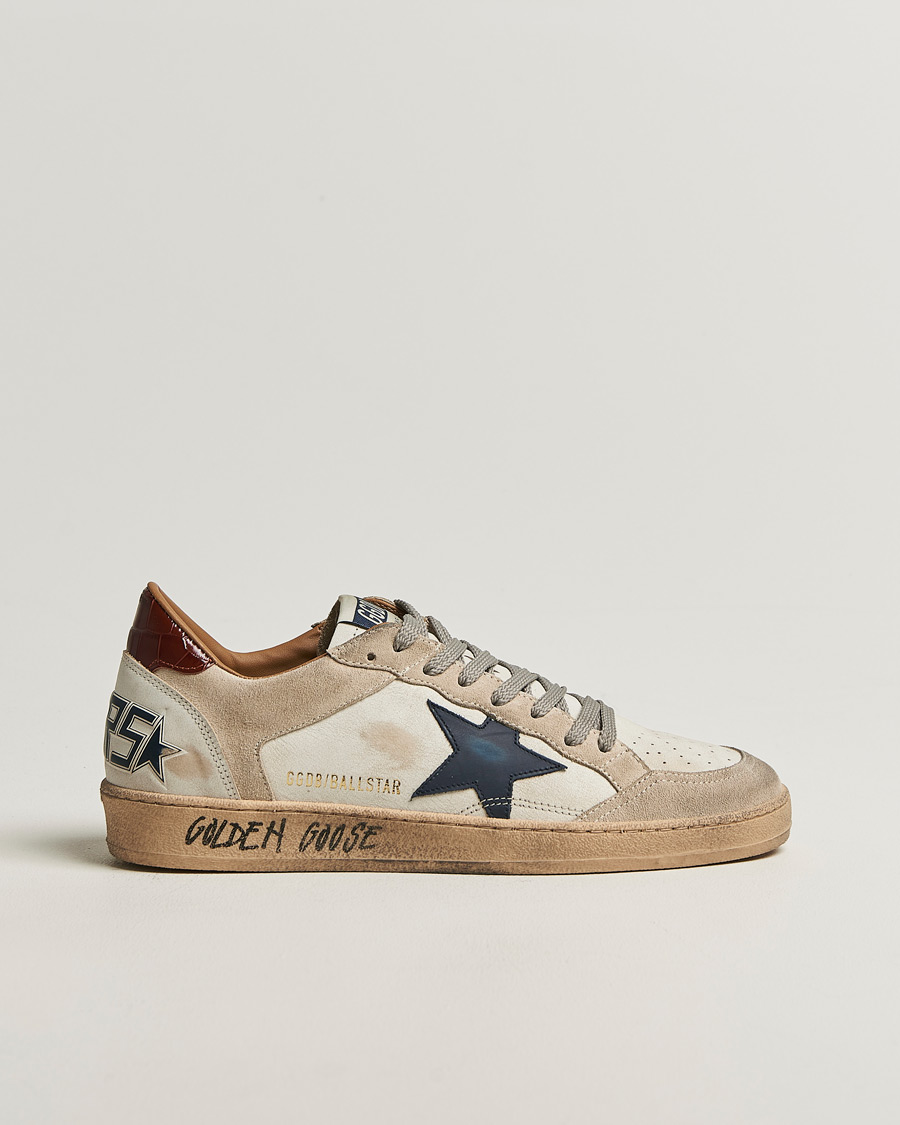 Herr | Sneakers | Golden Goose | Ball Star Sneakers White/Beige