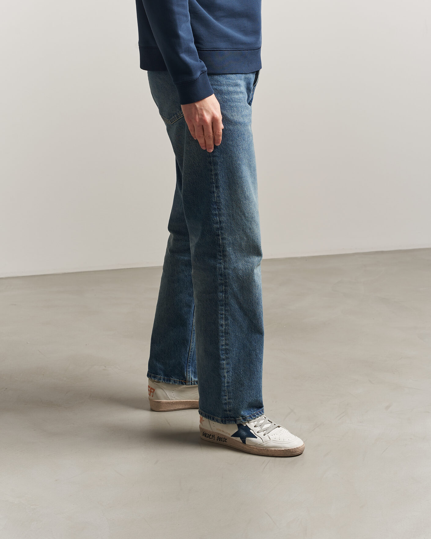 Herr | Sneakers | Golden Goose | Ball Star Sneakers White/Ice