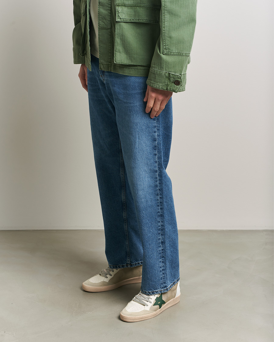 Herr | Sneakers | Golden Goose | Ball Star Sneakers White/Green