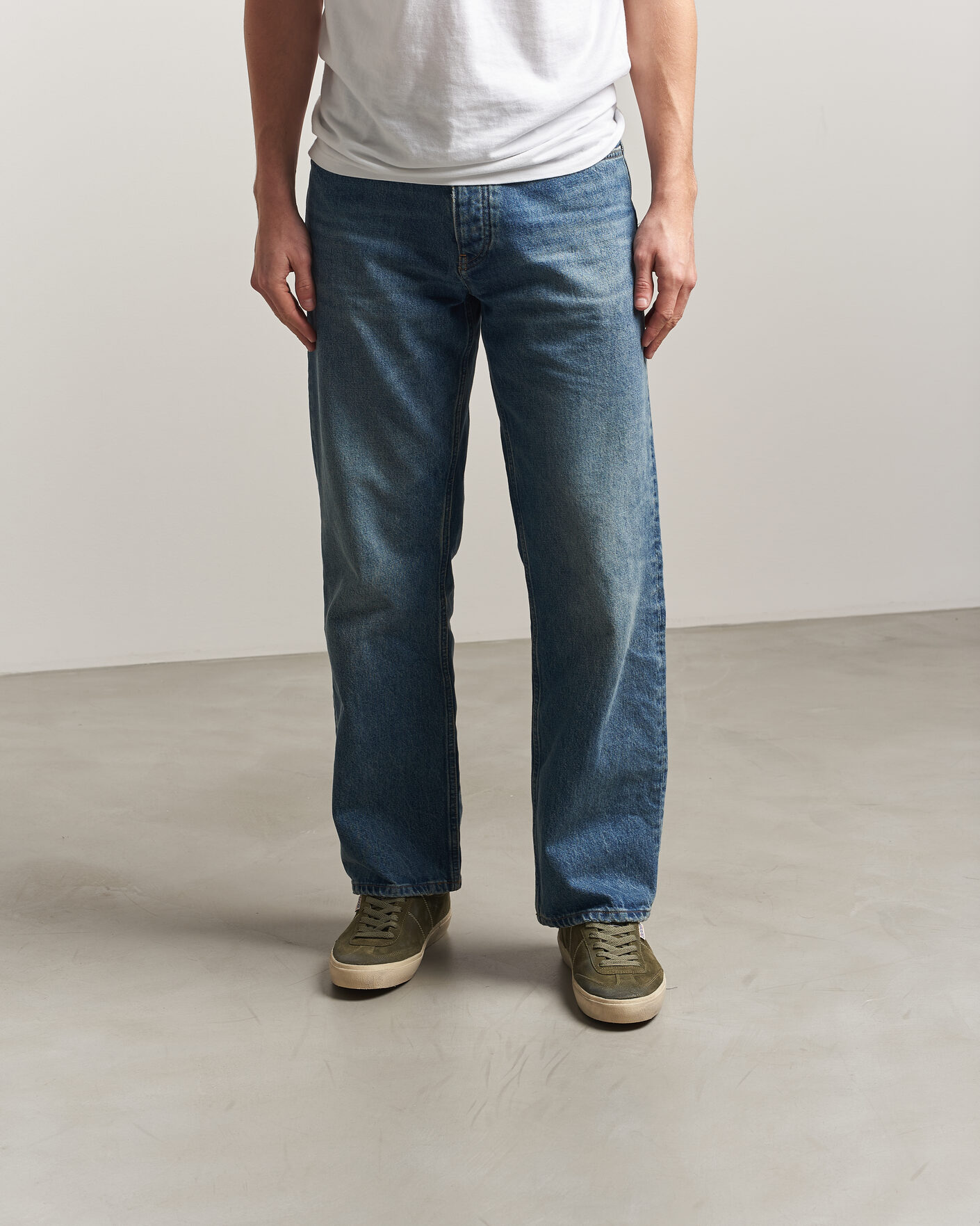 Herr | Sneakers | Golden Goose | Soul-Star Sneakers Olive Green