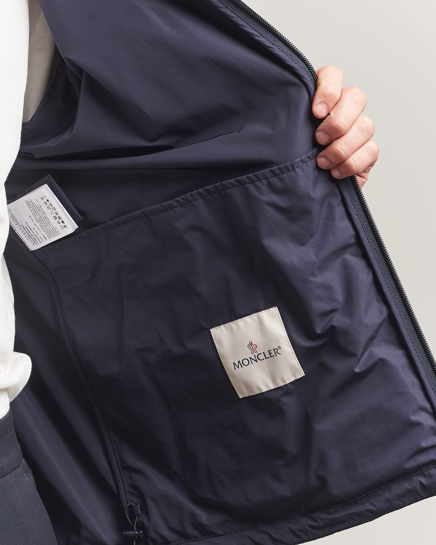 Herr | Jackor | Moncler | Sassiere Hooded Jacket Navy