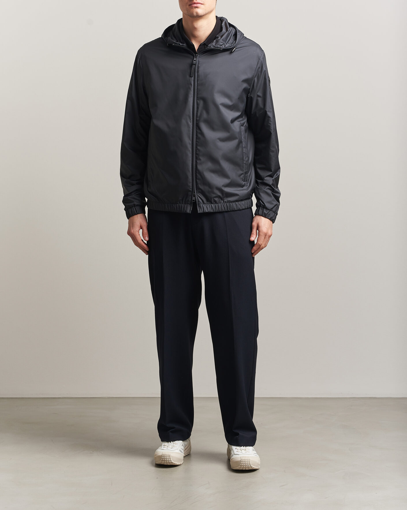 Herr | Jackor | Moncler | Domene Hooded Jacket Black