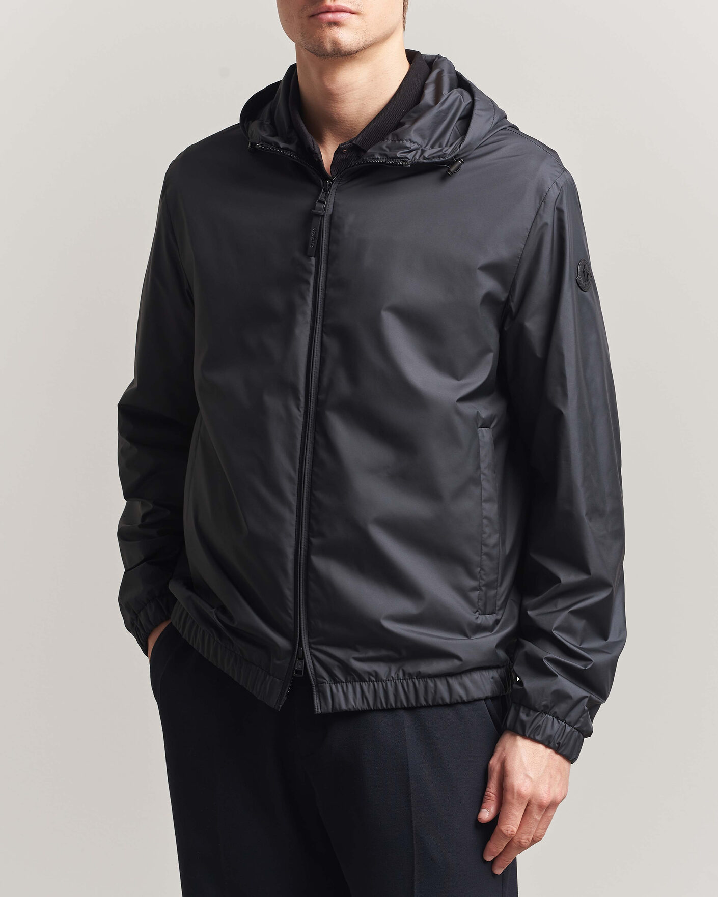 Herr | Jackor | Moncler | Domene Hooded Jacket Black