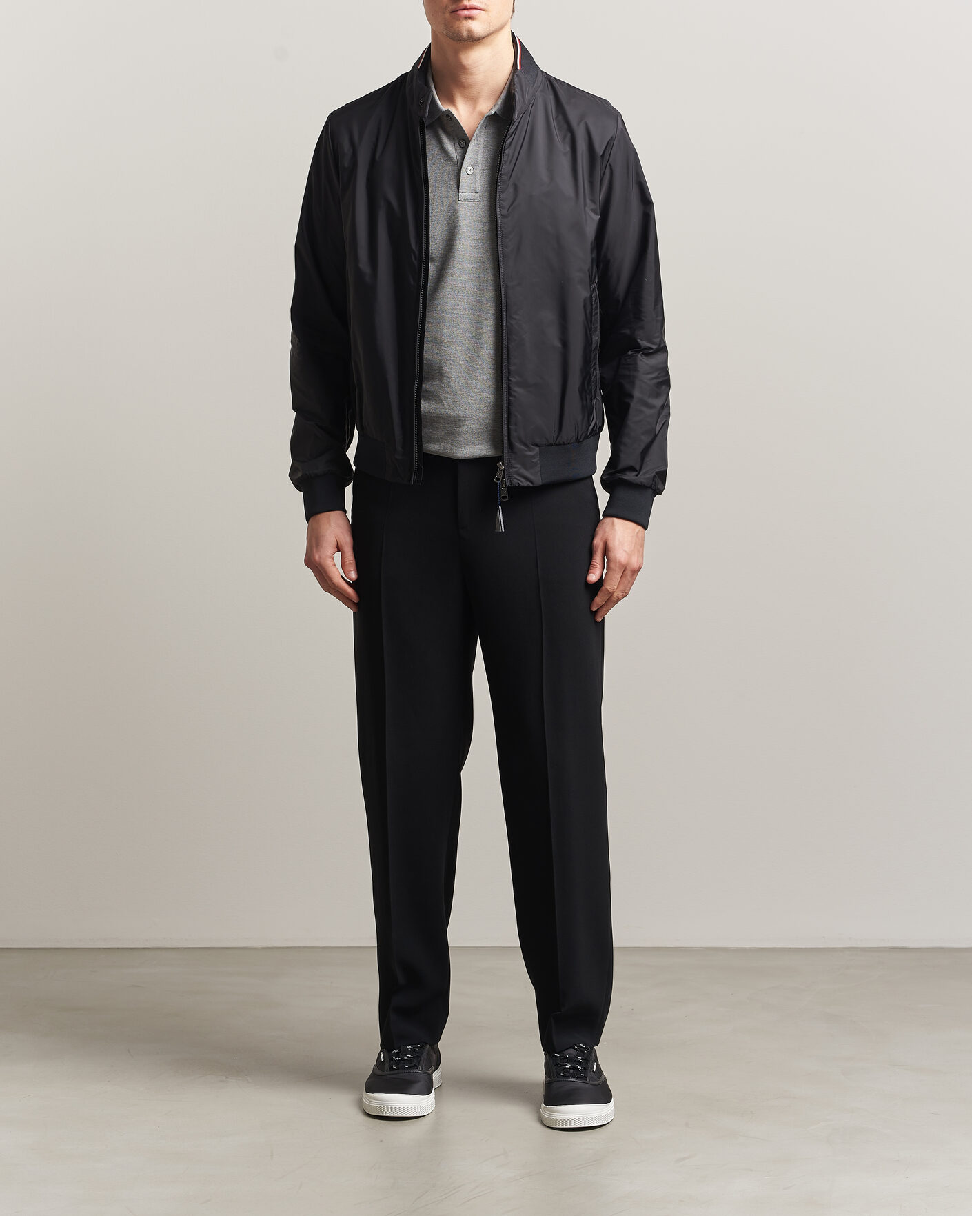 Herr | Jackor | Moncler | Reppe Bomber Jacket Black