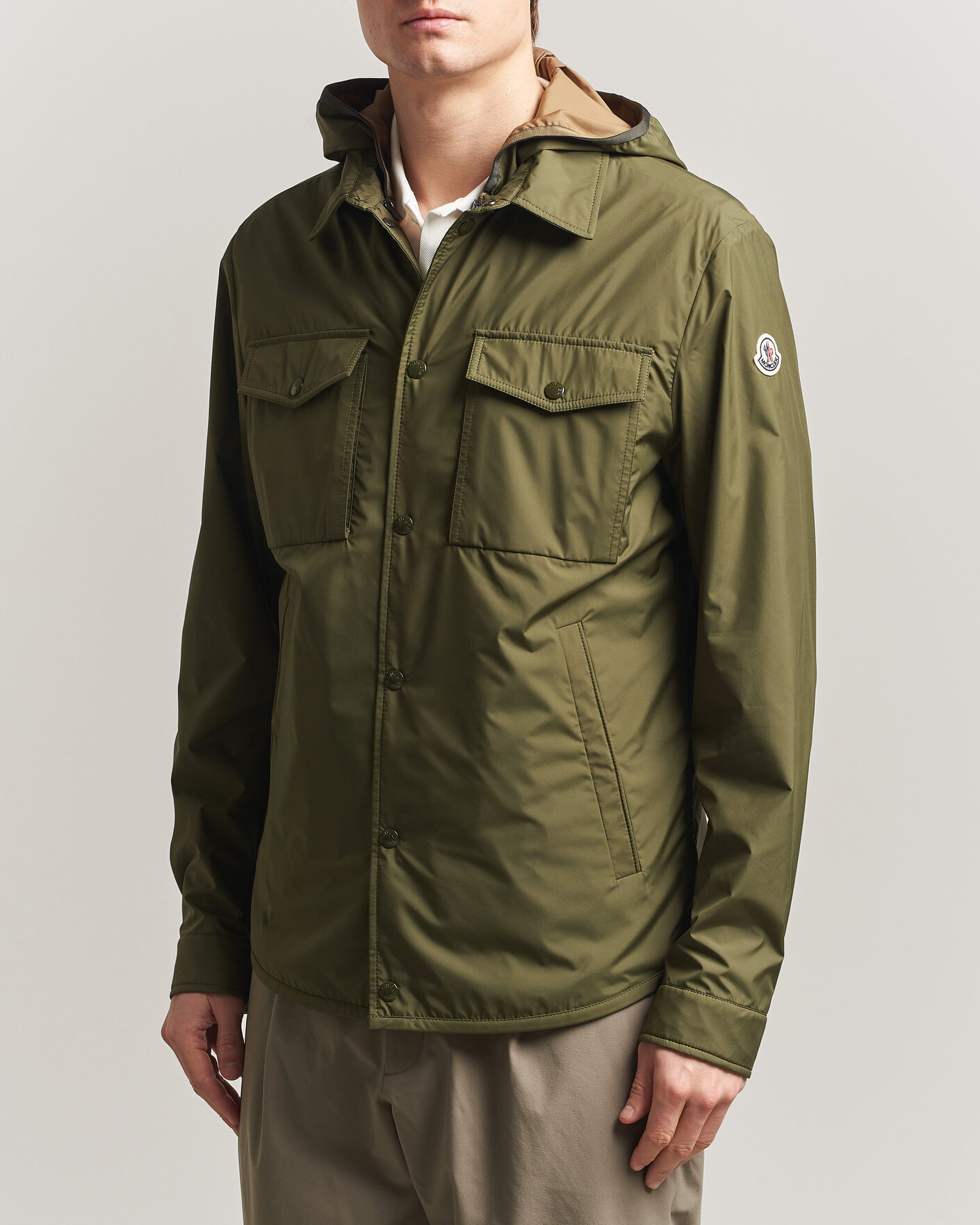 Herr | Jackor | Moncler | Chirano Shirt Jacket Military