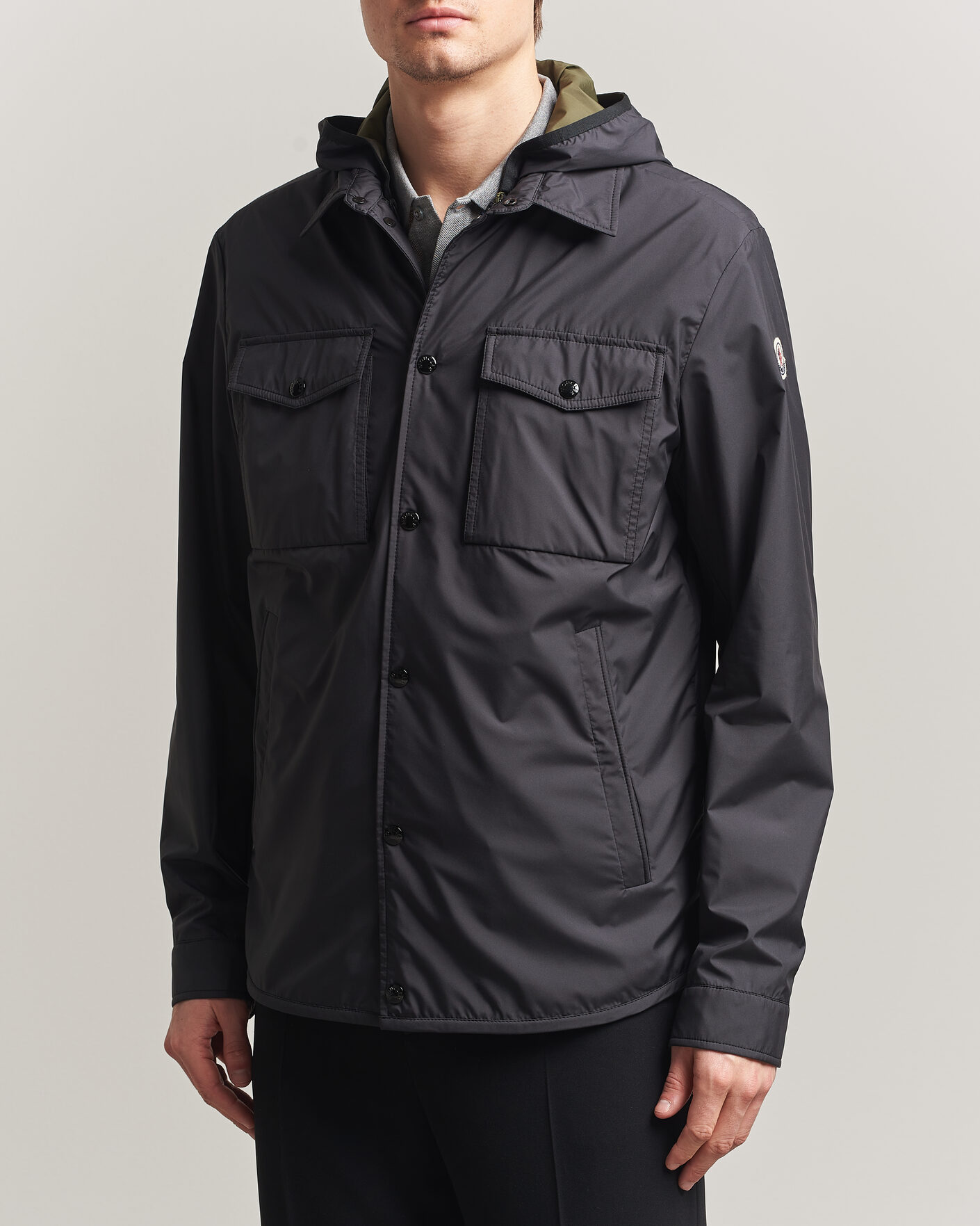 Herr | Jackor | Moncler | Chirano Shirt Jacket Black
