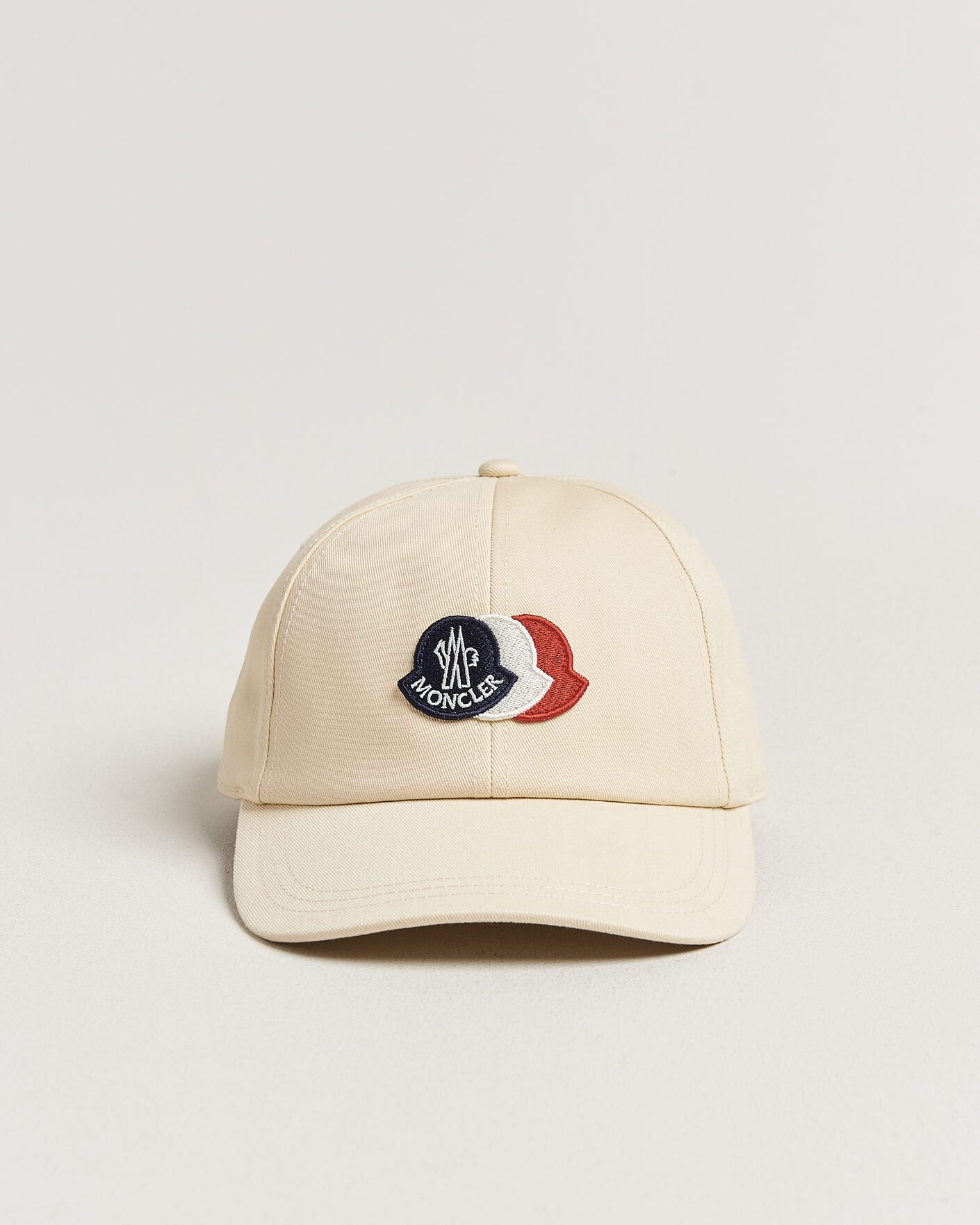 Herr | Hattar & kepsar | Moncler | Tricolore Logo Cap Light Beige