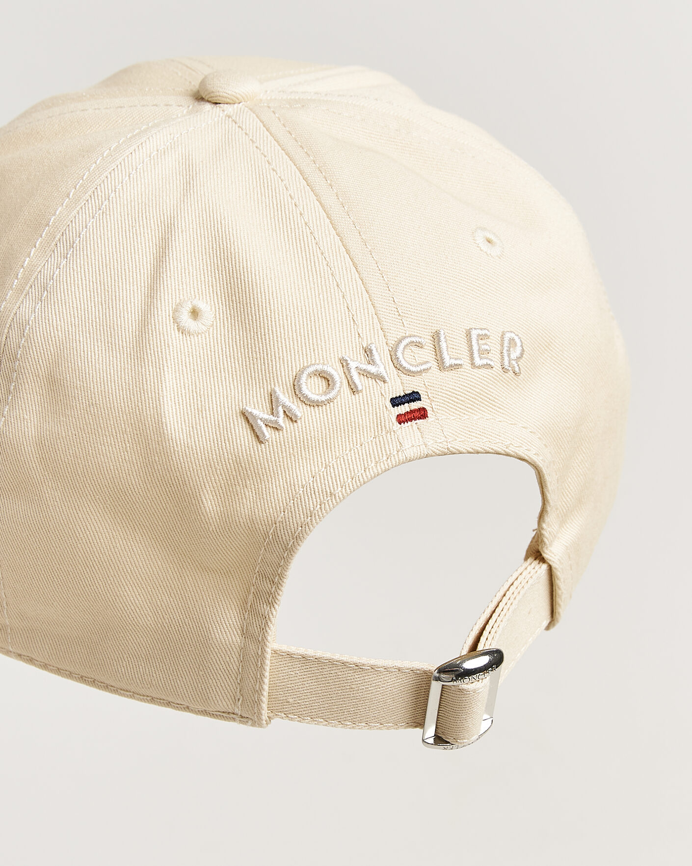 Herr | Hattar & kepsar | Moncler | Tricolore Logo Cap Light Beige