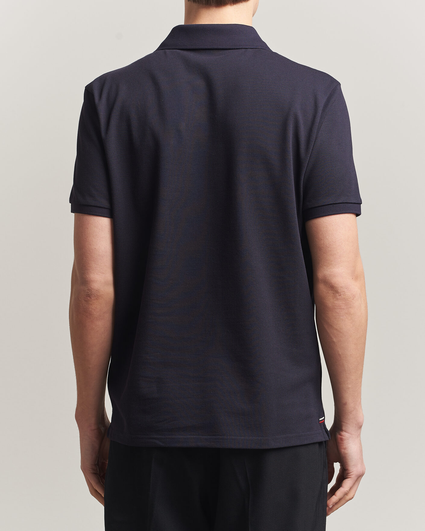 Herr | Pikéer | Moncler | Tricolore Logo Polo Navy