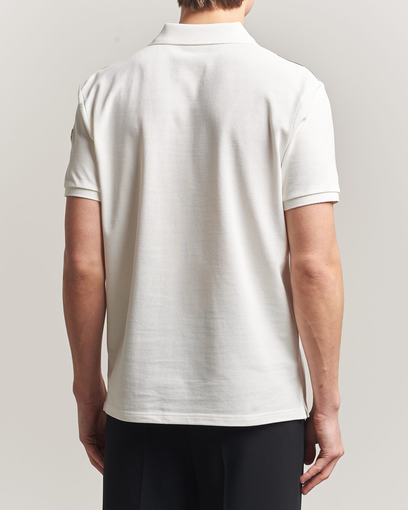 Herr | Pikéer | Moncler | Tricolore Shoulder Polo White