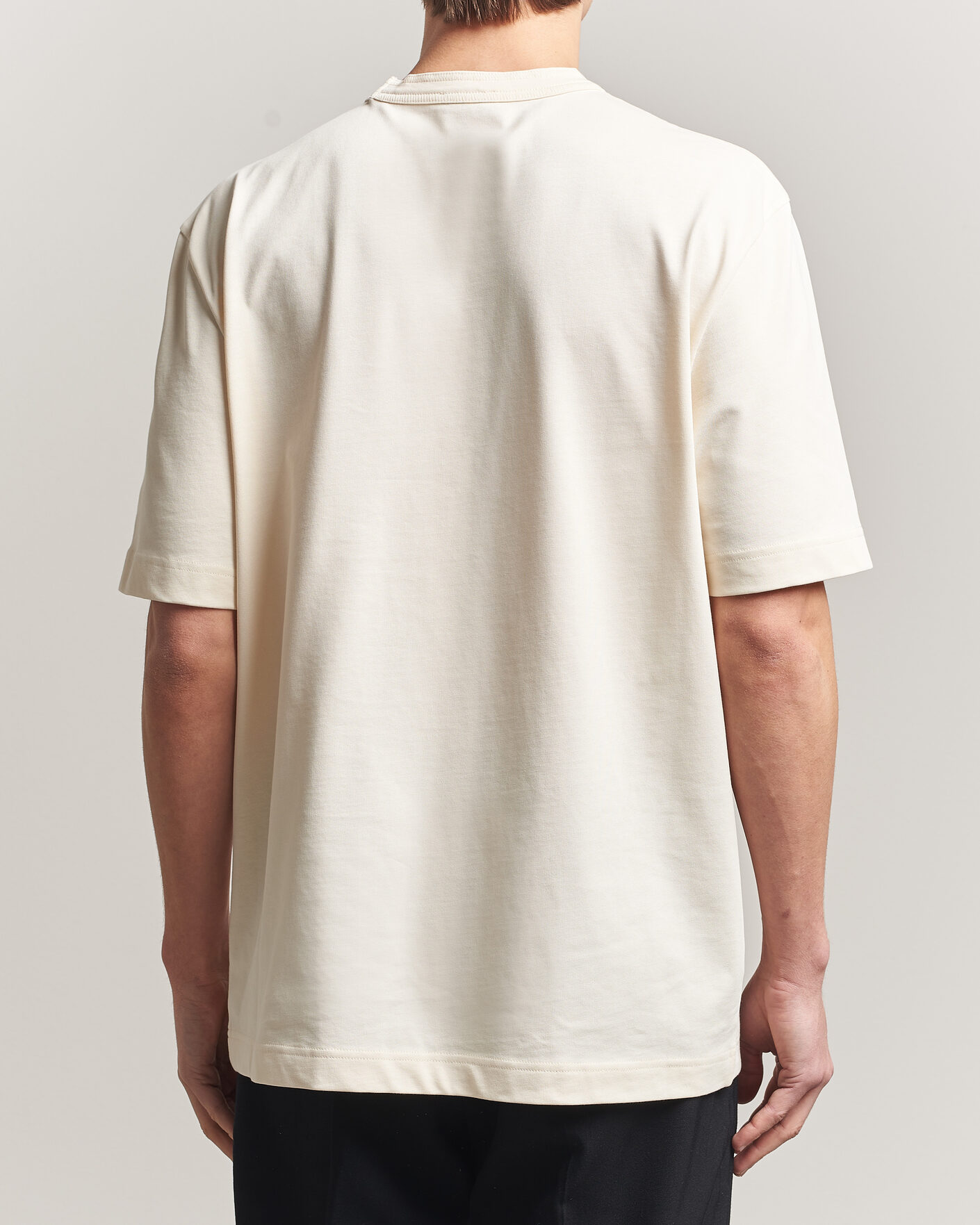Herr | T-Shirts | Moncler | Oversize Pocket T-Shirt Off White
