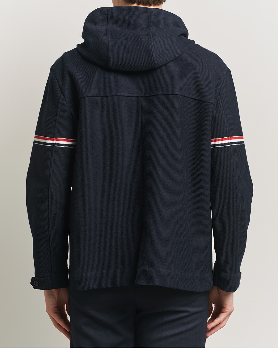 Herr | Jackor | Thom Browne | Tech Twill Field Jacket Navy