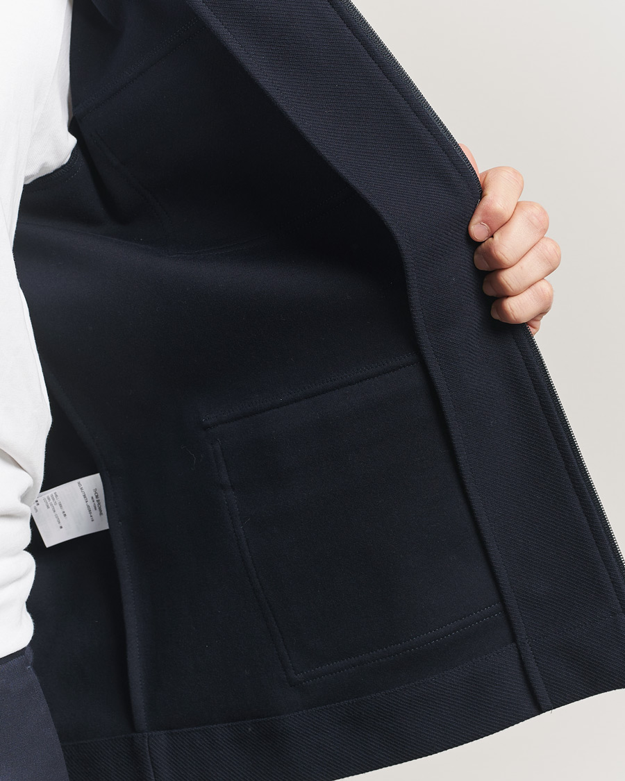 Herr | Jackor | Thom Browne | Tech Twill Field Jacket Navy