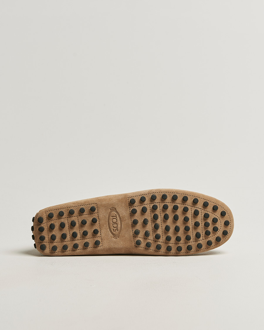 Herr | Bilskor | Tod's | Lacetto Gommino Carshoe Beige Suede
