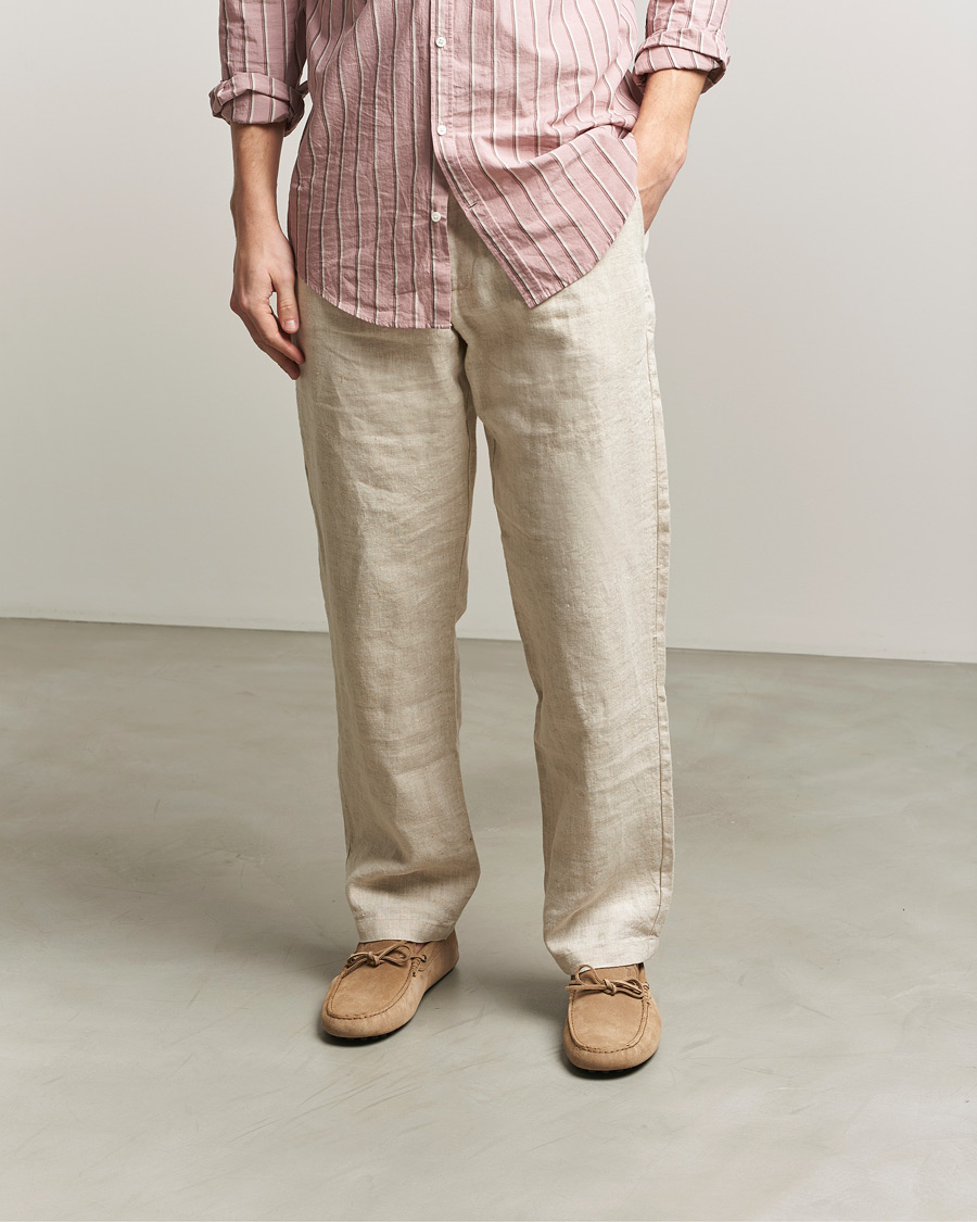 Herr | Bilskor | Tod's | Lacetto Gommino Carshoe Beige Suede